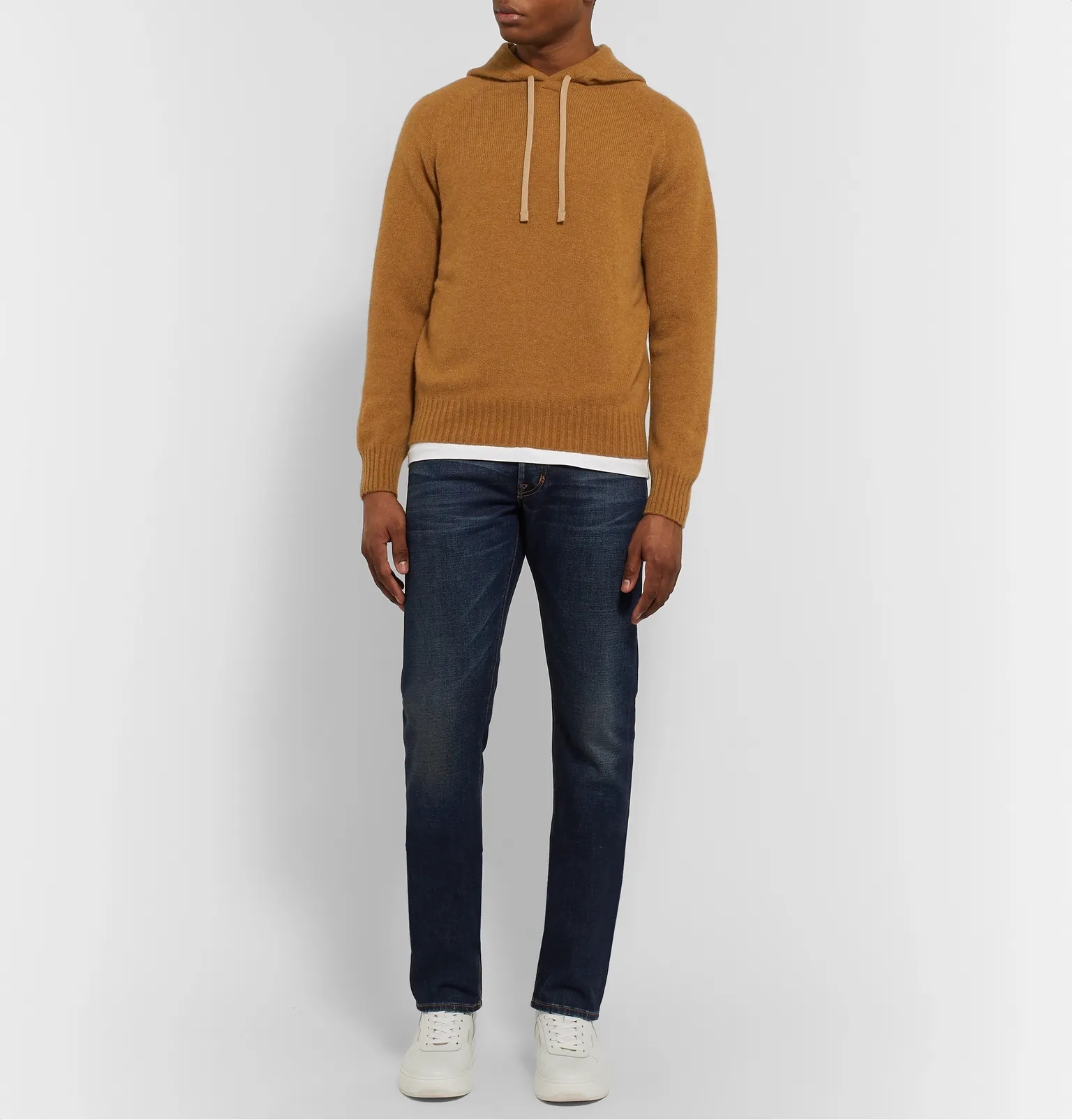 Slim-Fit Cashmere Hoodie - 8