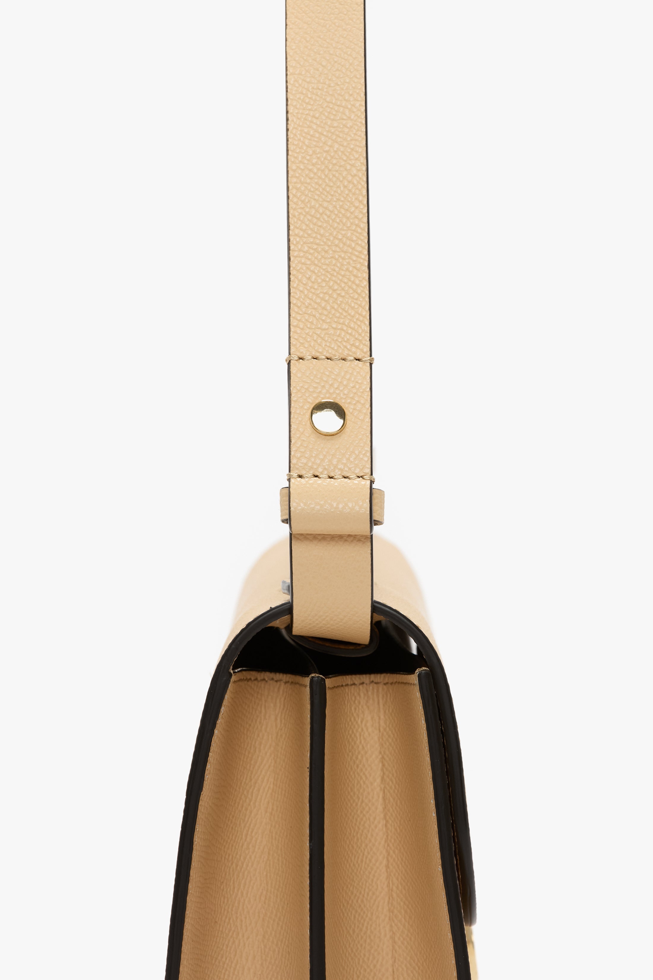 Dorian Bag In Peach Grained Leather - 6