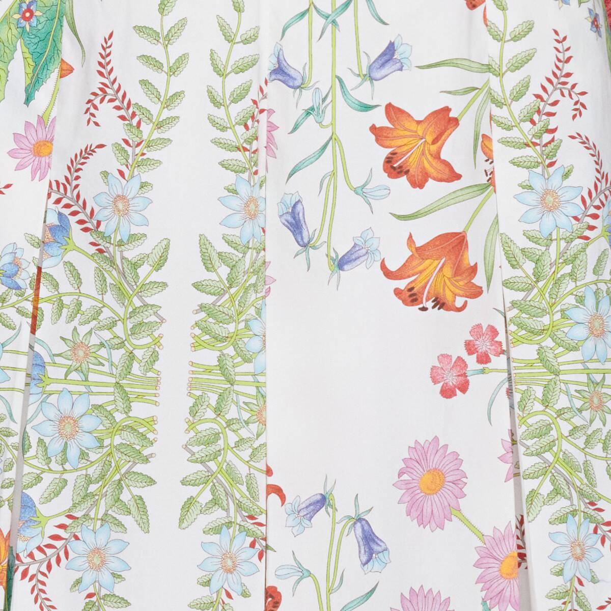 New Flora print cotton midi dress - 6