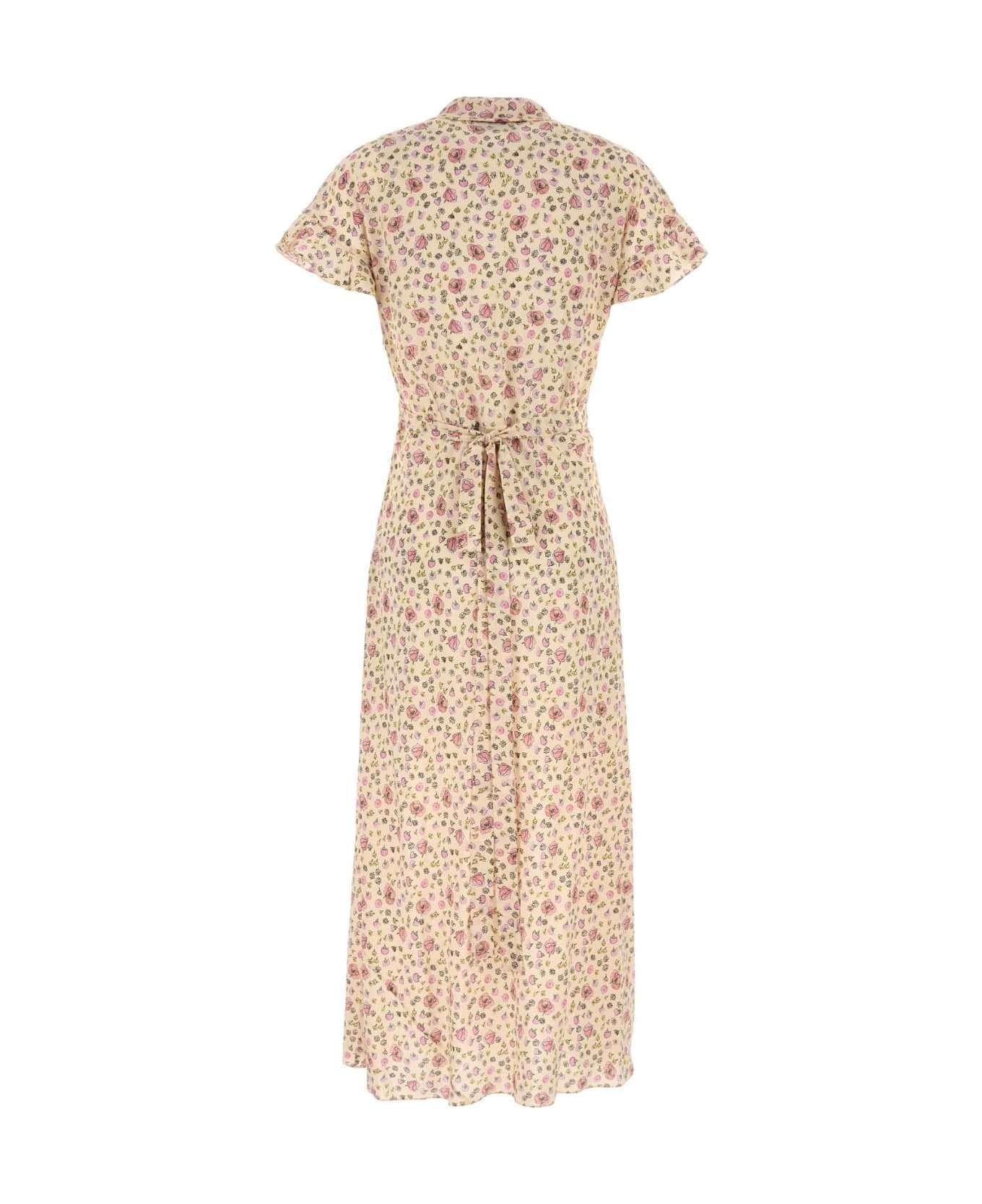 Printed Silk Dress - 2