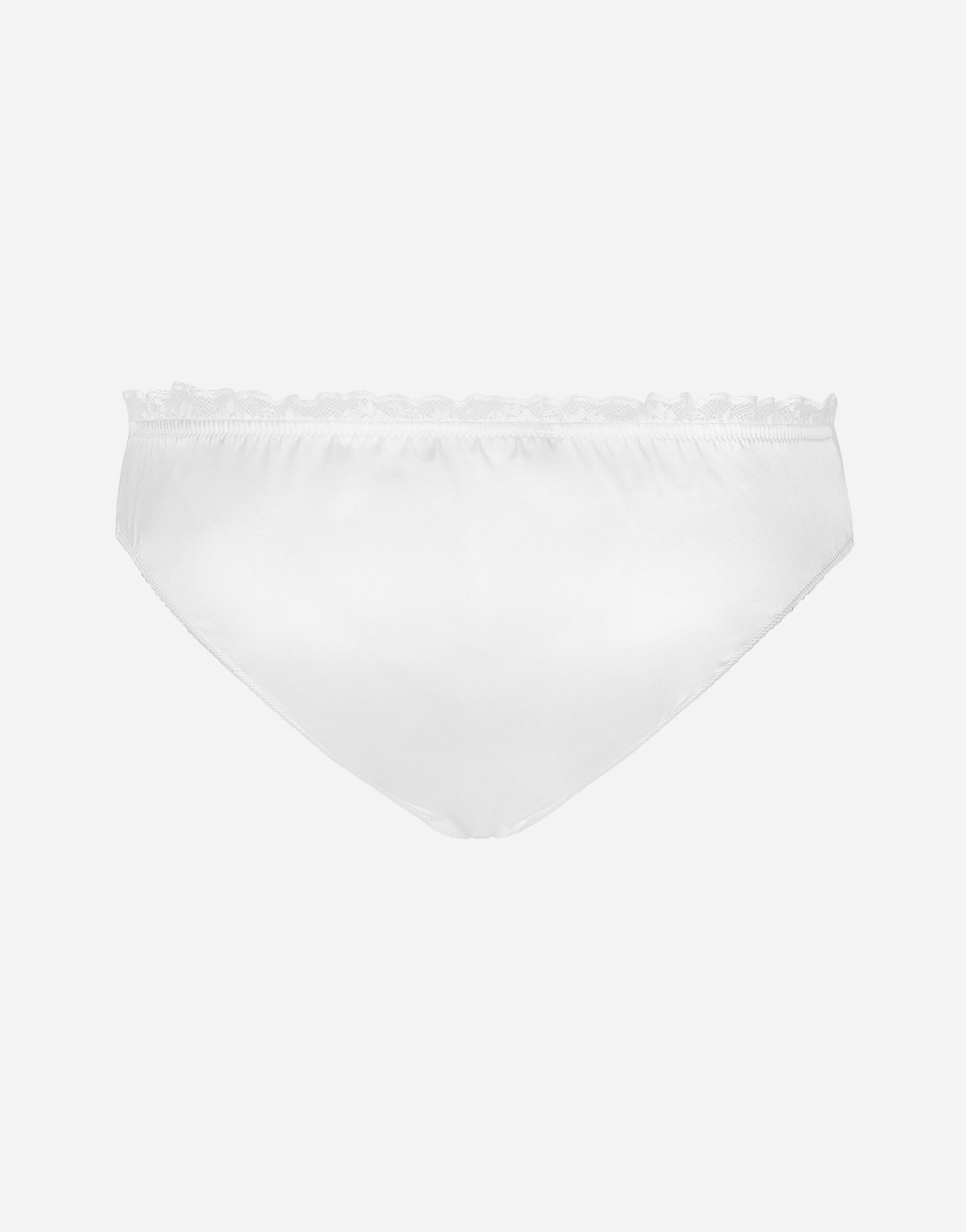Tulle panties with satin - 2