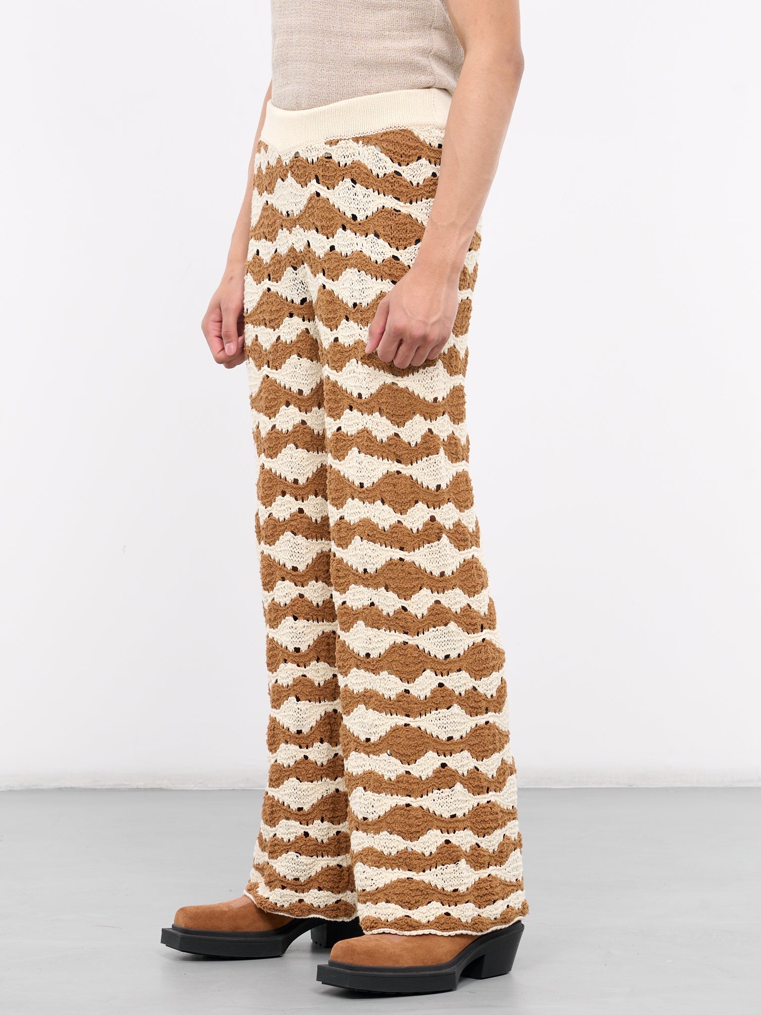 Knit Loose Pants - 2