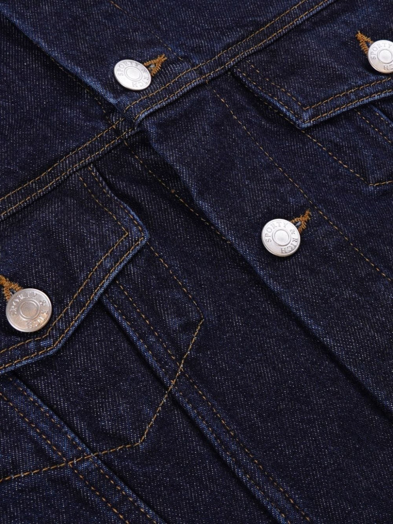 contrast-collar denim jacket 3