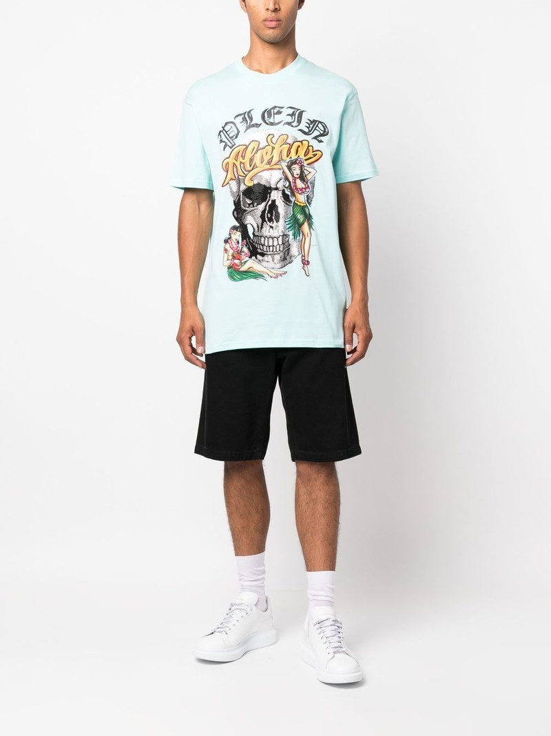 PHILIPP PLEIN Hawaii short-sleeve T-shirt outlook