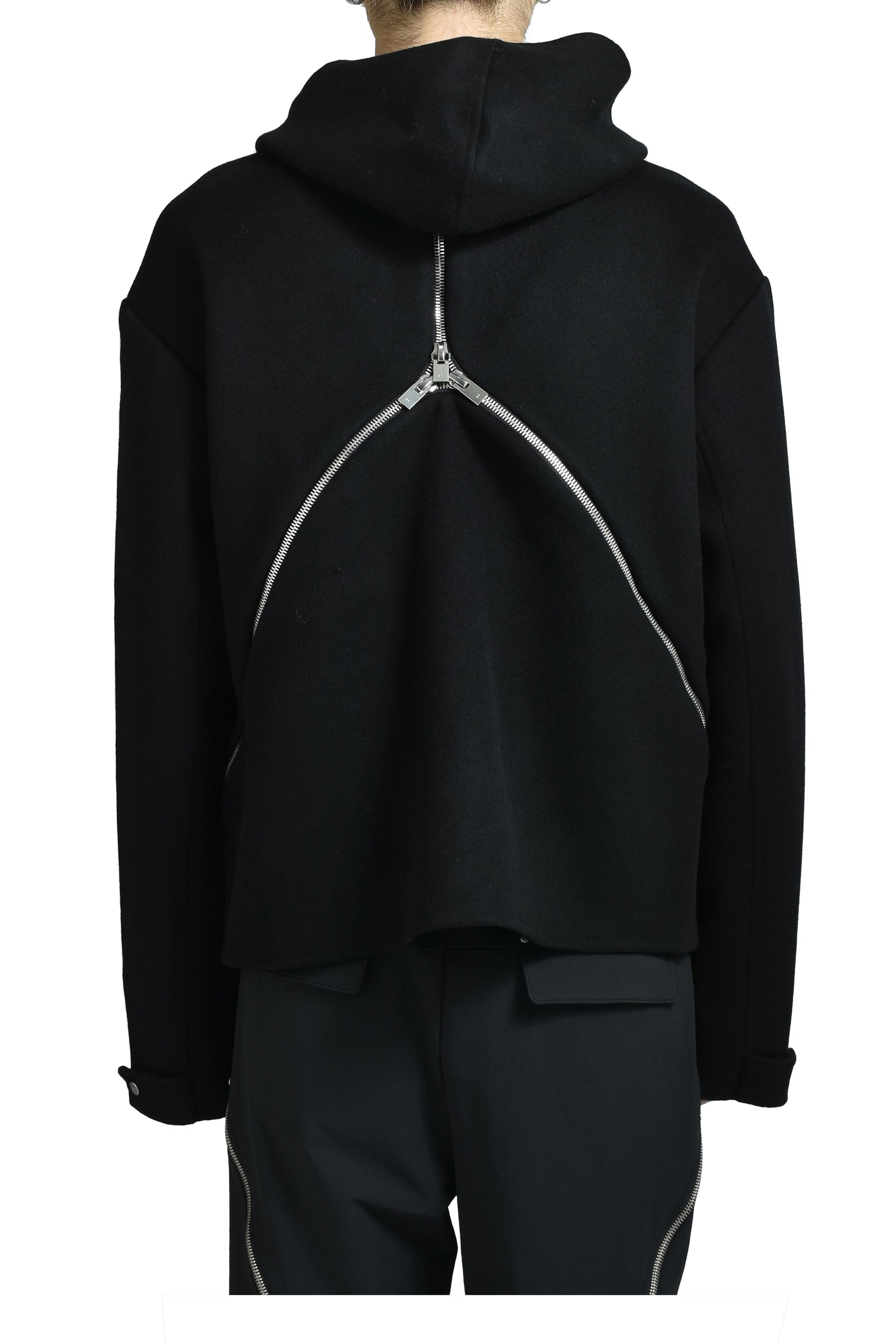LASING WOOL JACKET / BLK - 2