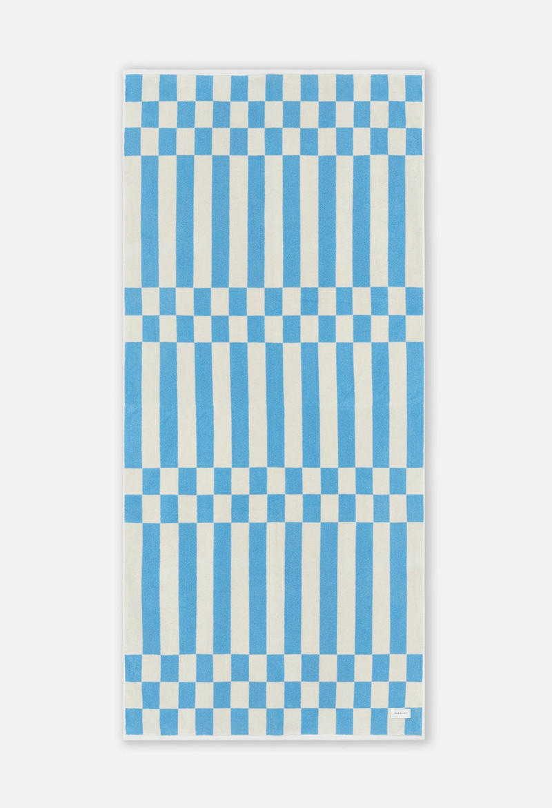 AMALFI JACQUARD BEACH TOWEL 1