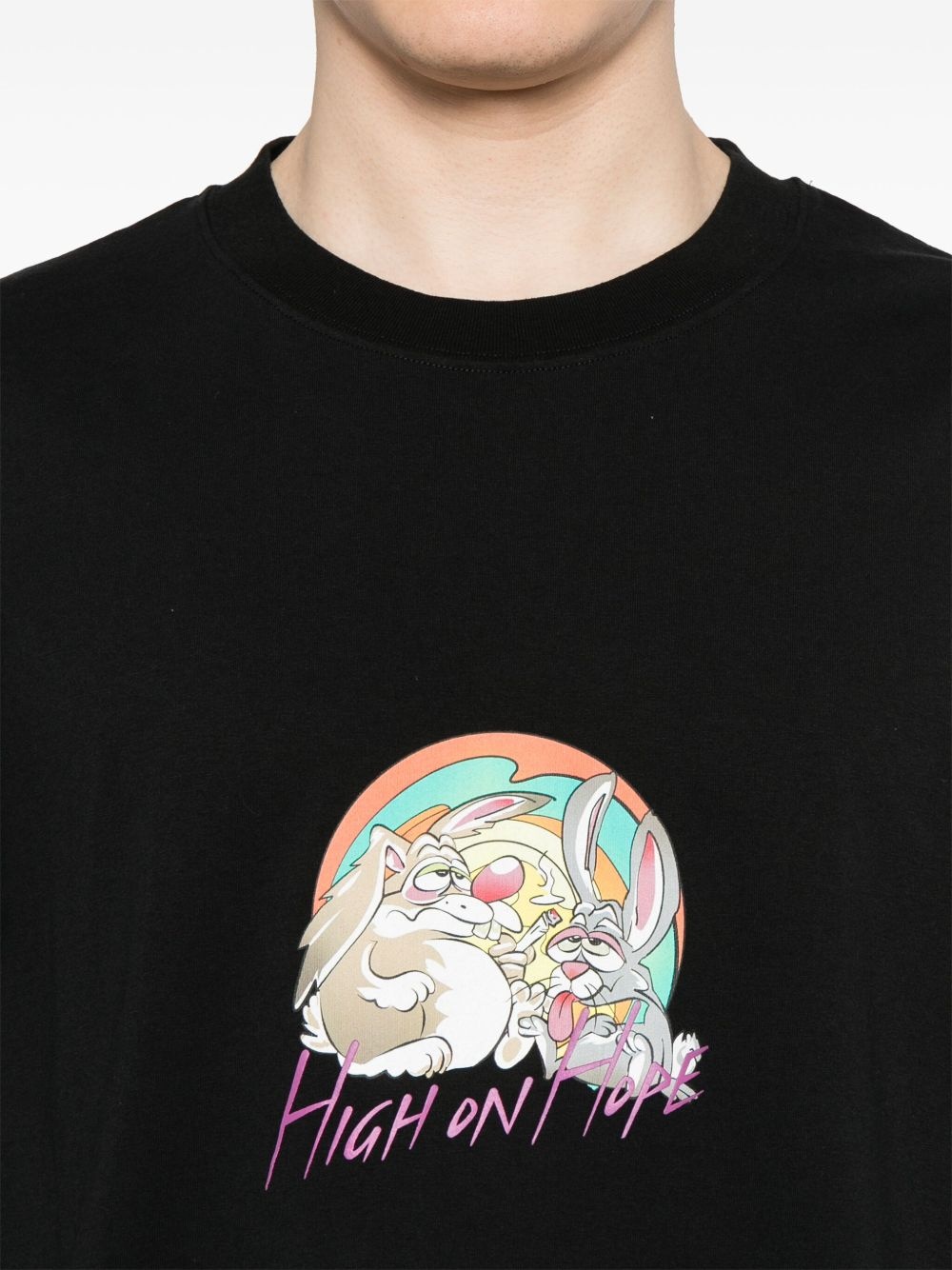 cotton T-shirt - 4