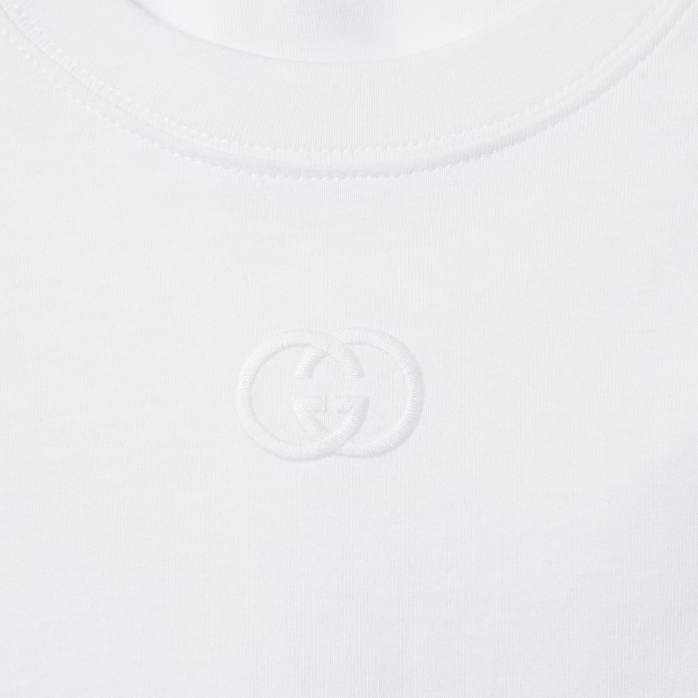 Cotton jersey T-shirt with embroidery - 6
