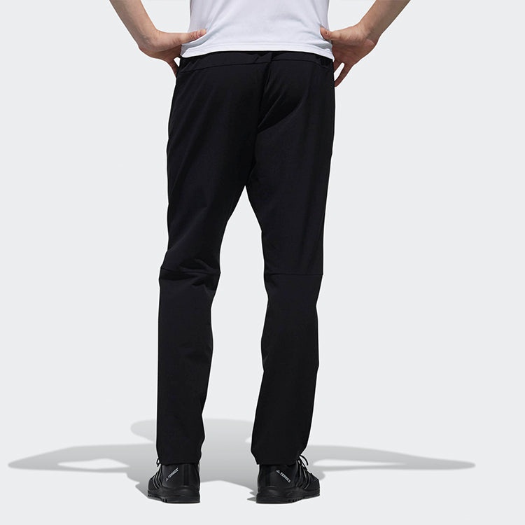 adidas Softshell Pants Outdoor Sports Trousers Black DW3804 - 4