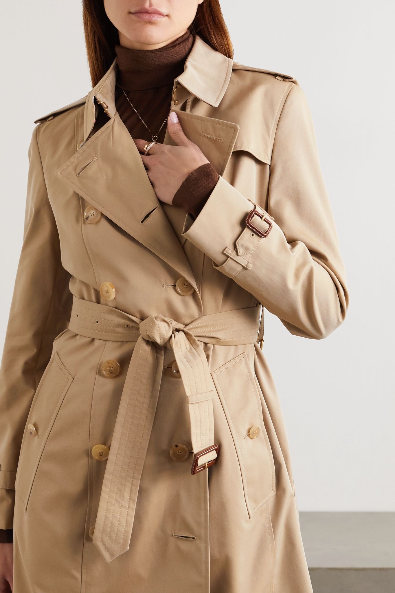 The Chelsea cotton-gabardine trench coat - 3