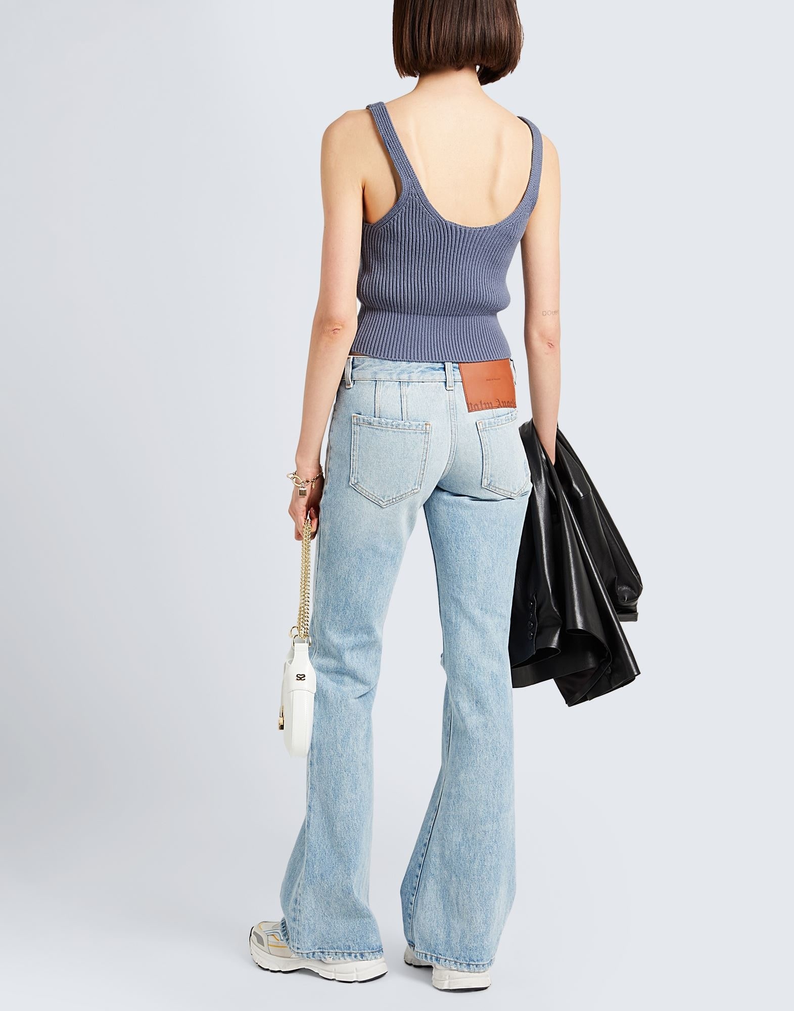 Blue Women's Denim Pants - 3