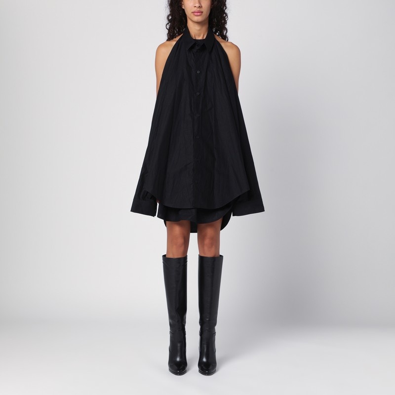 ワンピース Balenciaga Black Suspended Shirt Effect Dress Balenciaga Black Suspended Shirt Effect Dress – LOZURI®