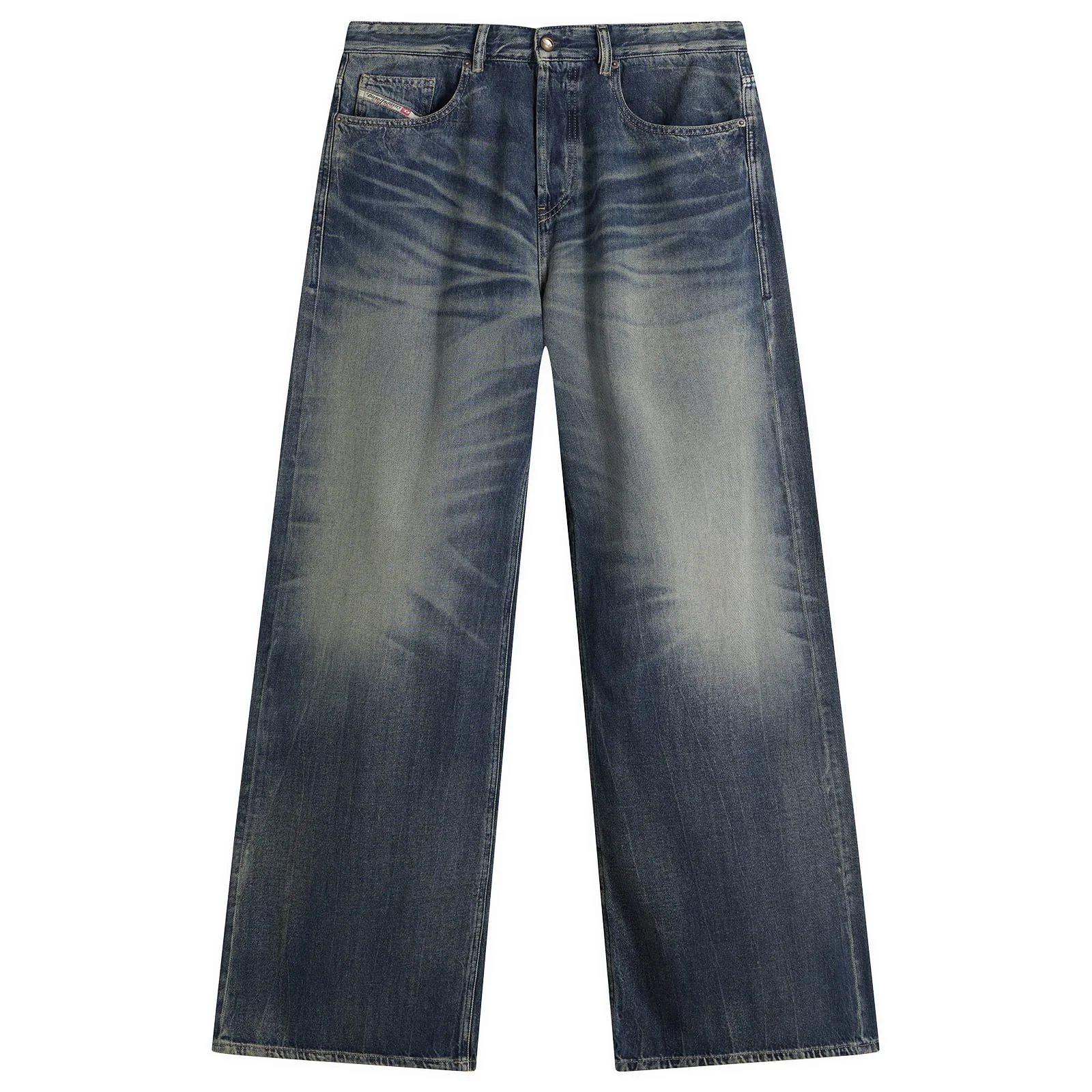 Diesel D-Rise Wide Leg Jeans - 1