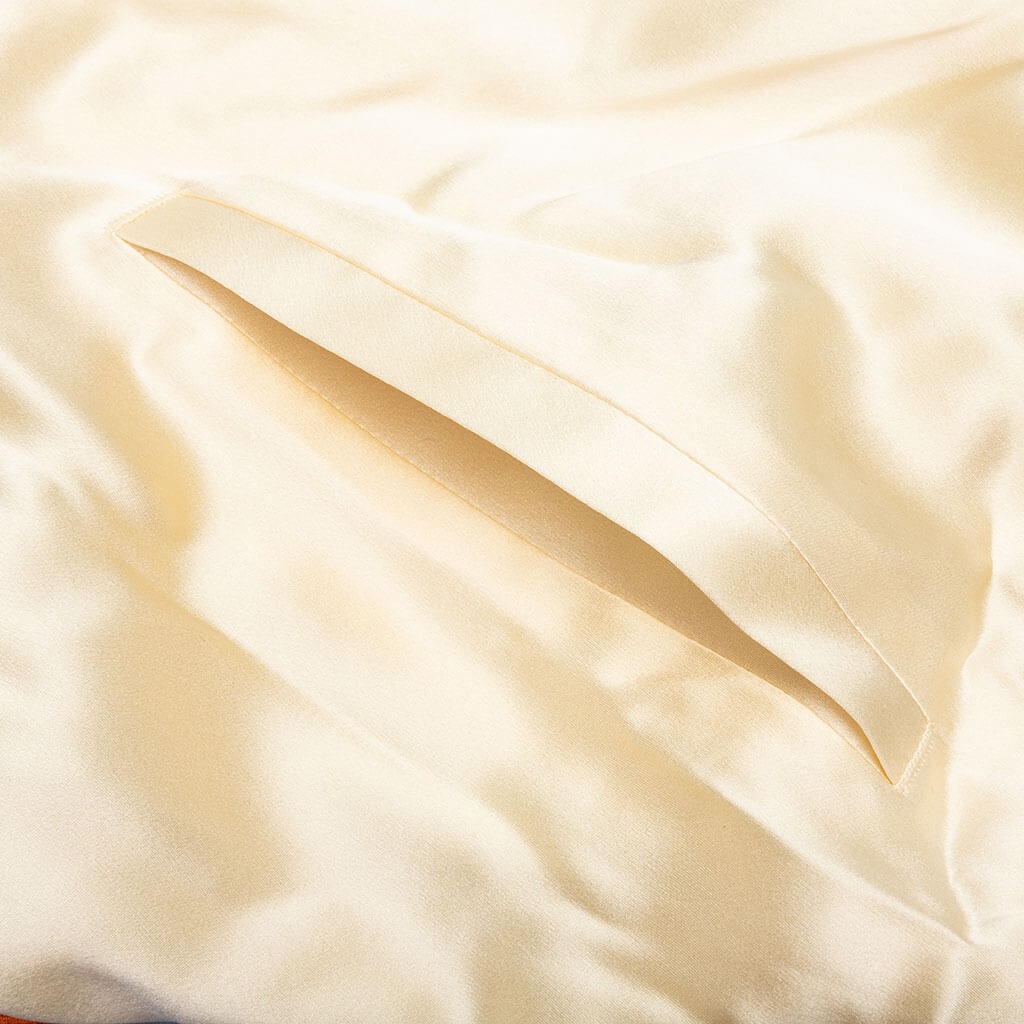 RADIATING ORANGE SATIN - OFF-WHITE - 5