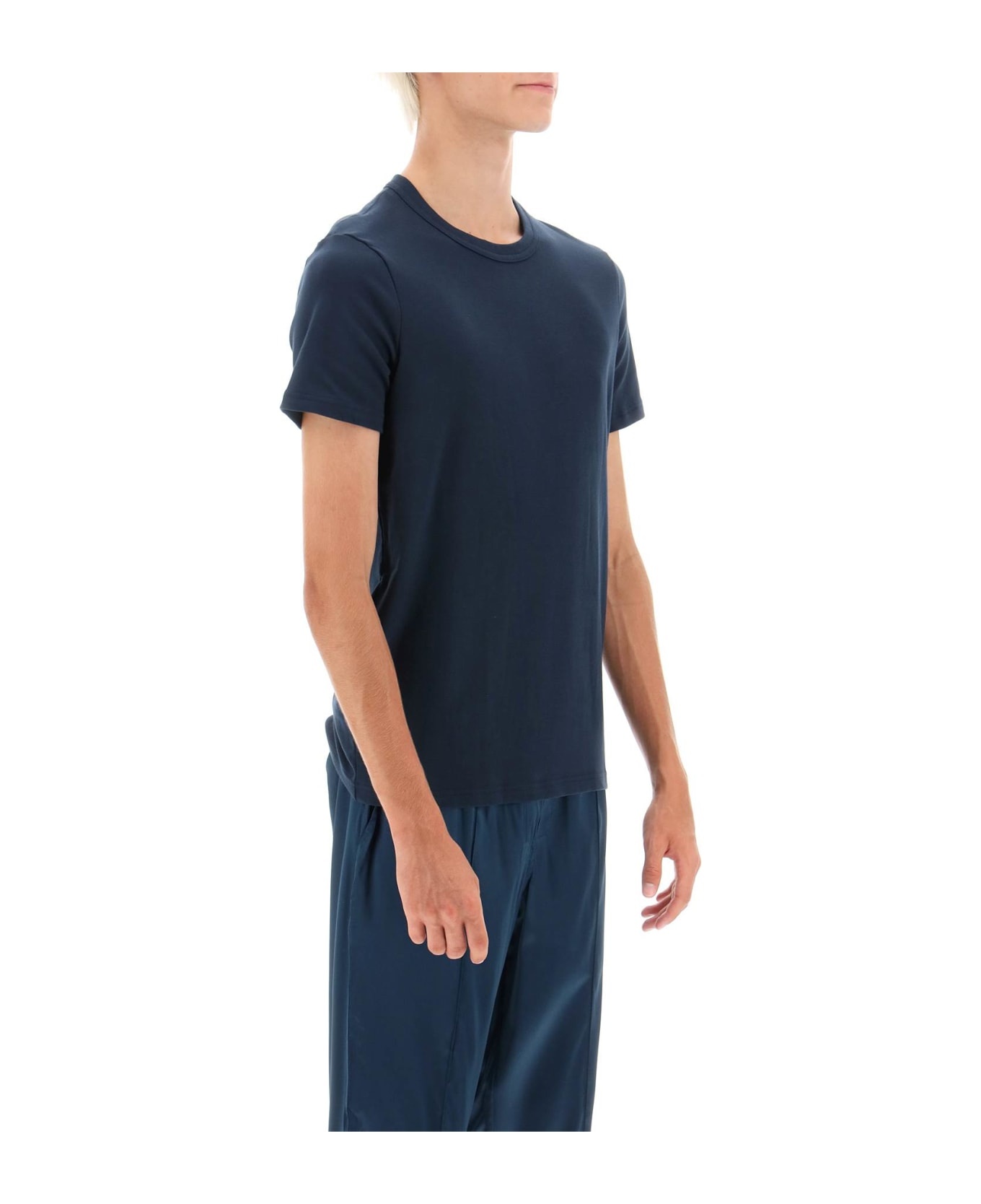 Cotton Crew-neck T-shirt - 2
