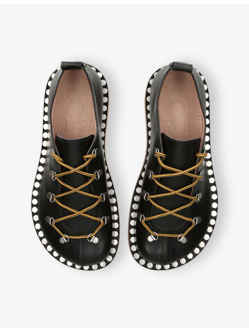 Rivet Leather Hiking Shoes - 2