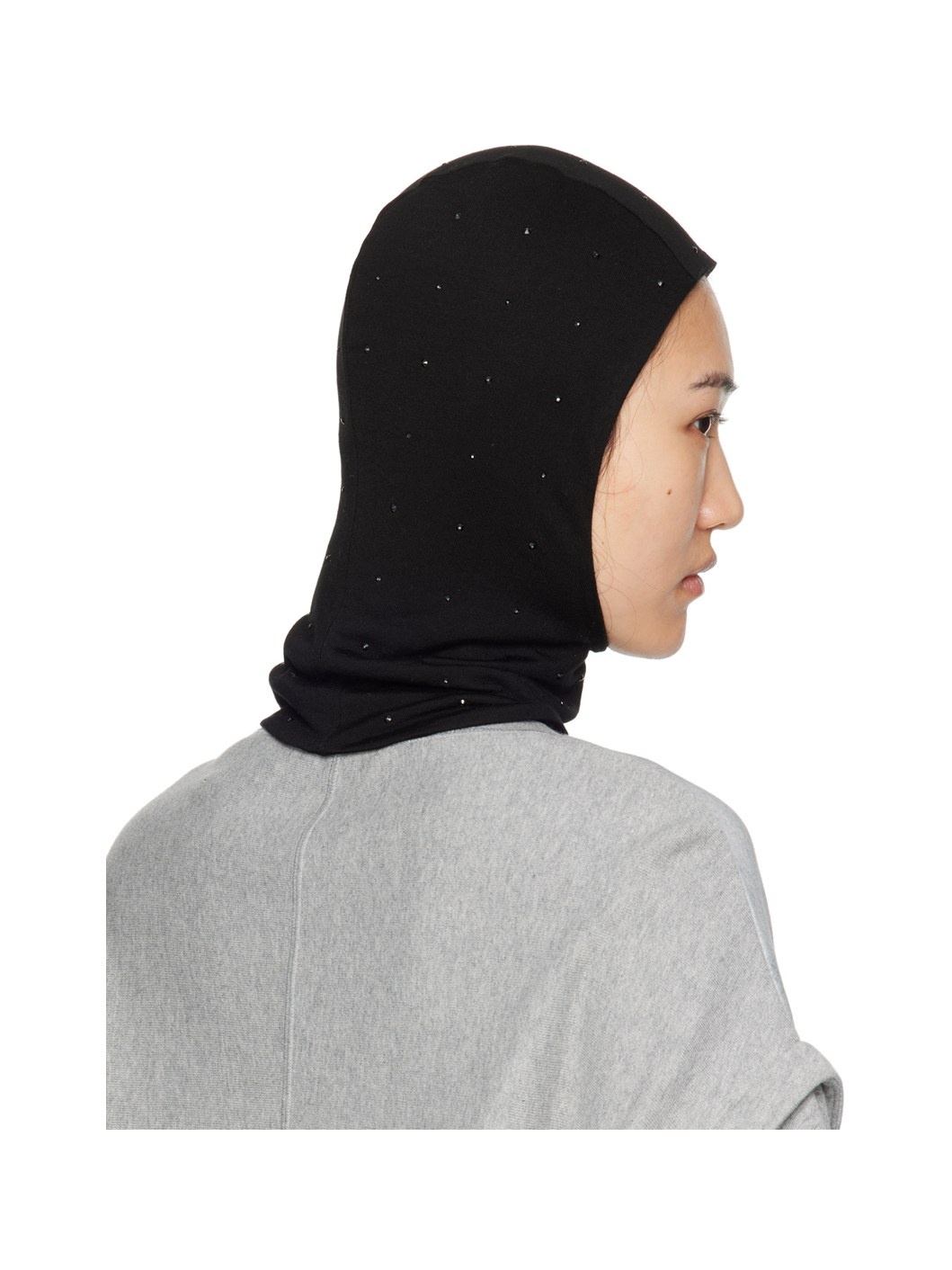 Black Crystal-Cut Balaclava - 3