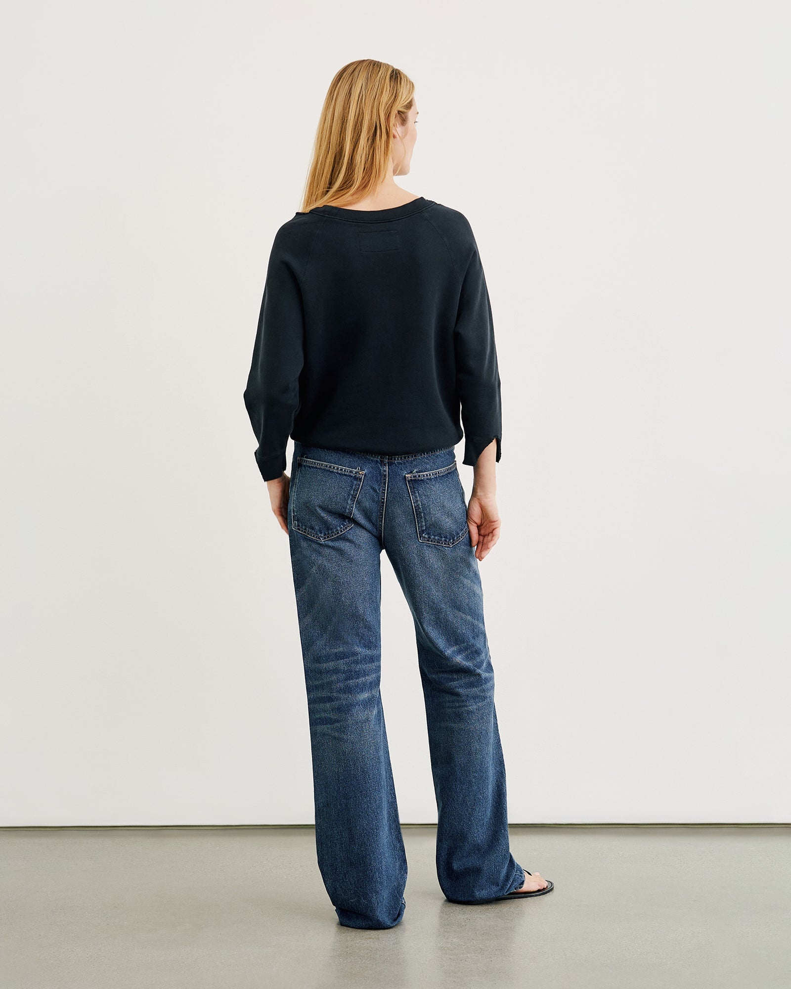 LUKA SCOOP NECK SWEATSHIRT - 4