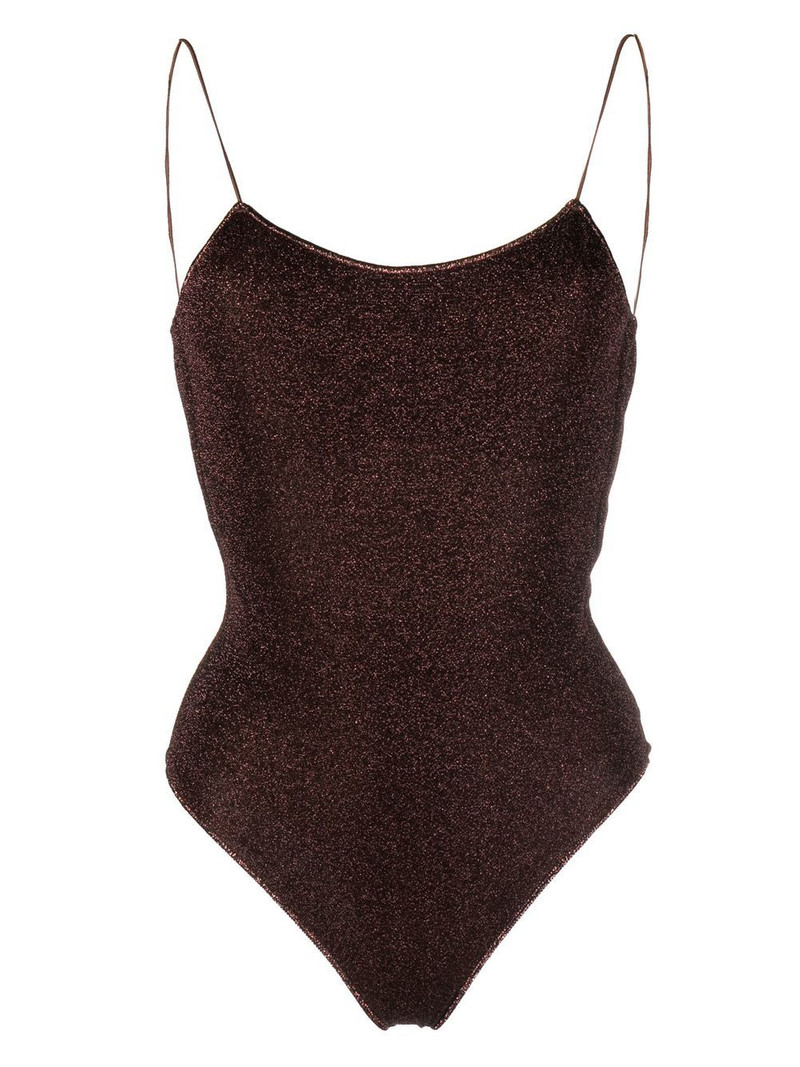 shimmer-effect swimsuit 1
