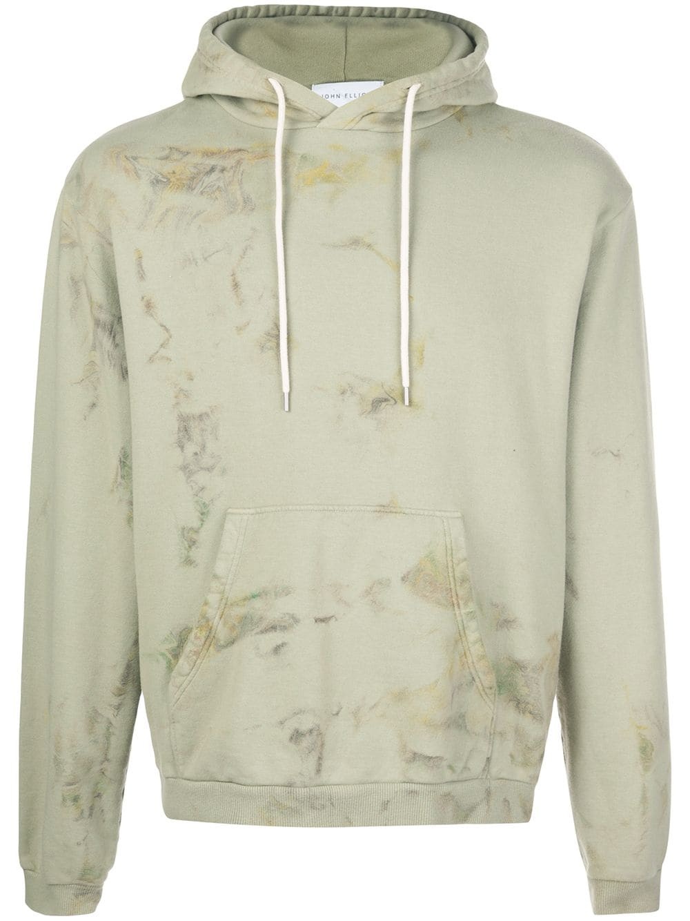 Beach abstract-print hoodie - 1