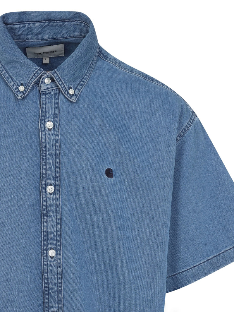 Carhartt Carhartt Lucas Short-sleeve Denim Shirt outlook