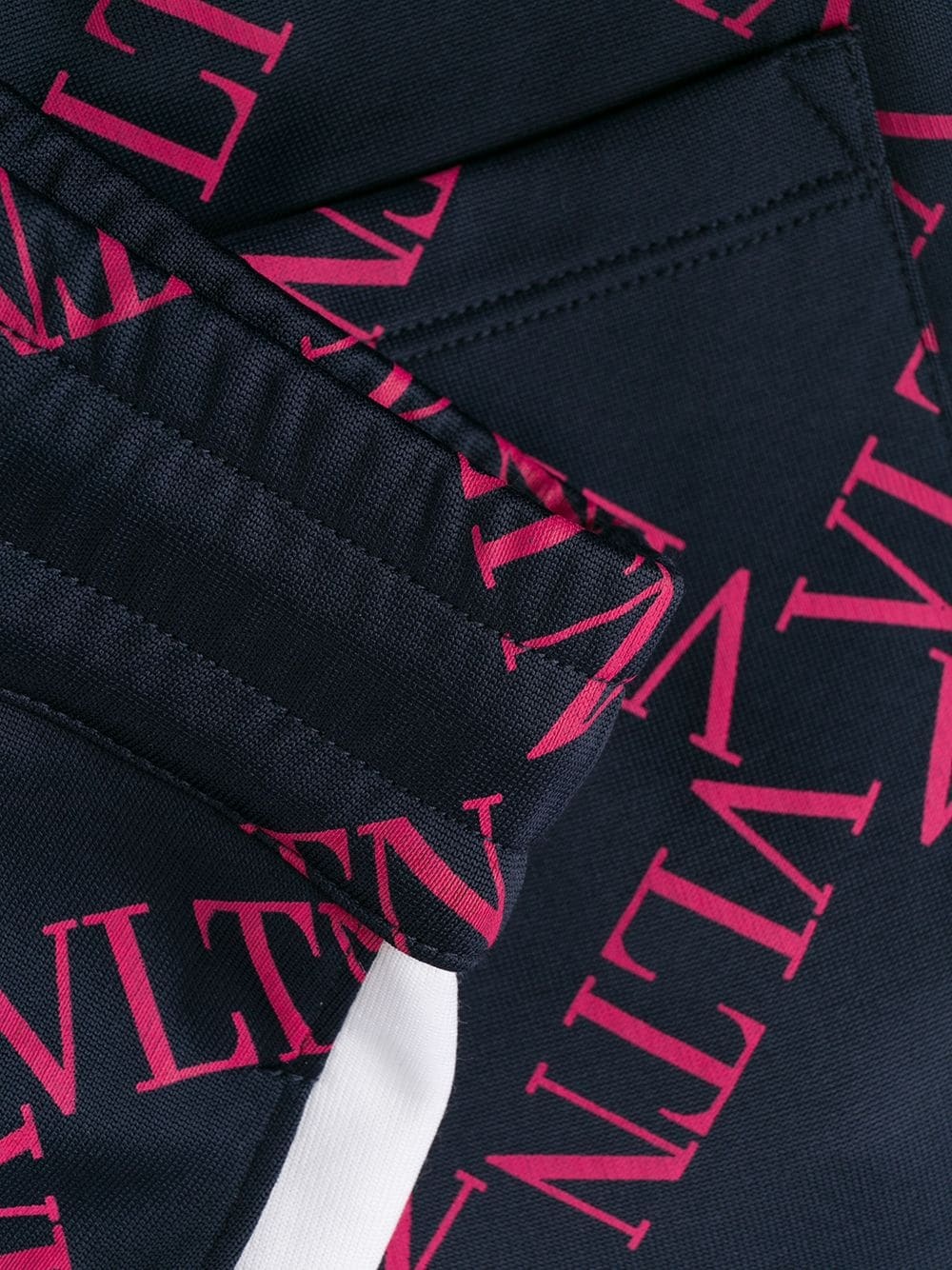 VLTN logo bermuda shorts - 7