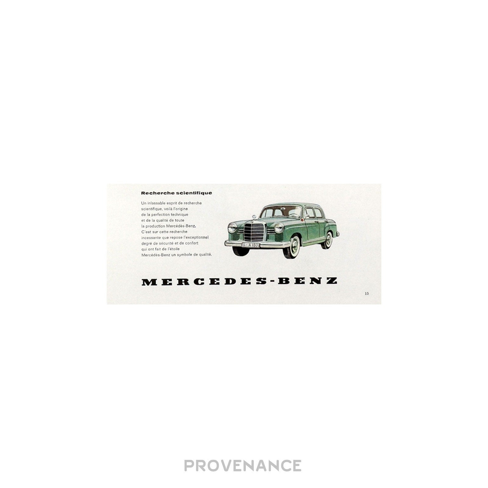 Mercedes-Benz - Mercedes-Benz Antique Vintage Newsprint Ad - Star Car - 6