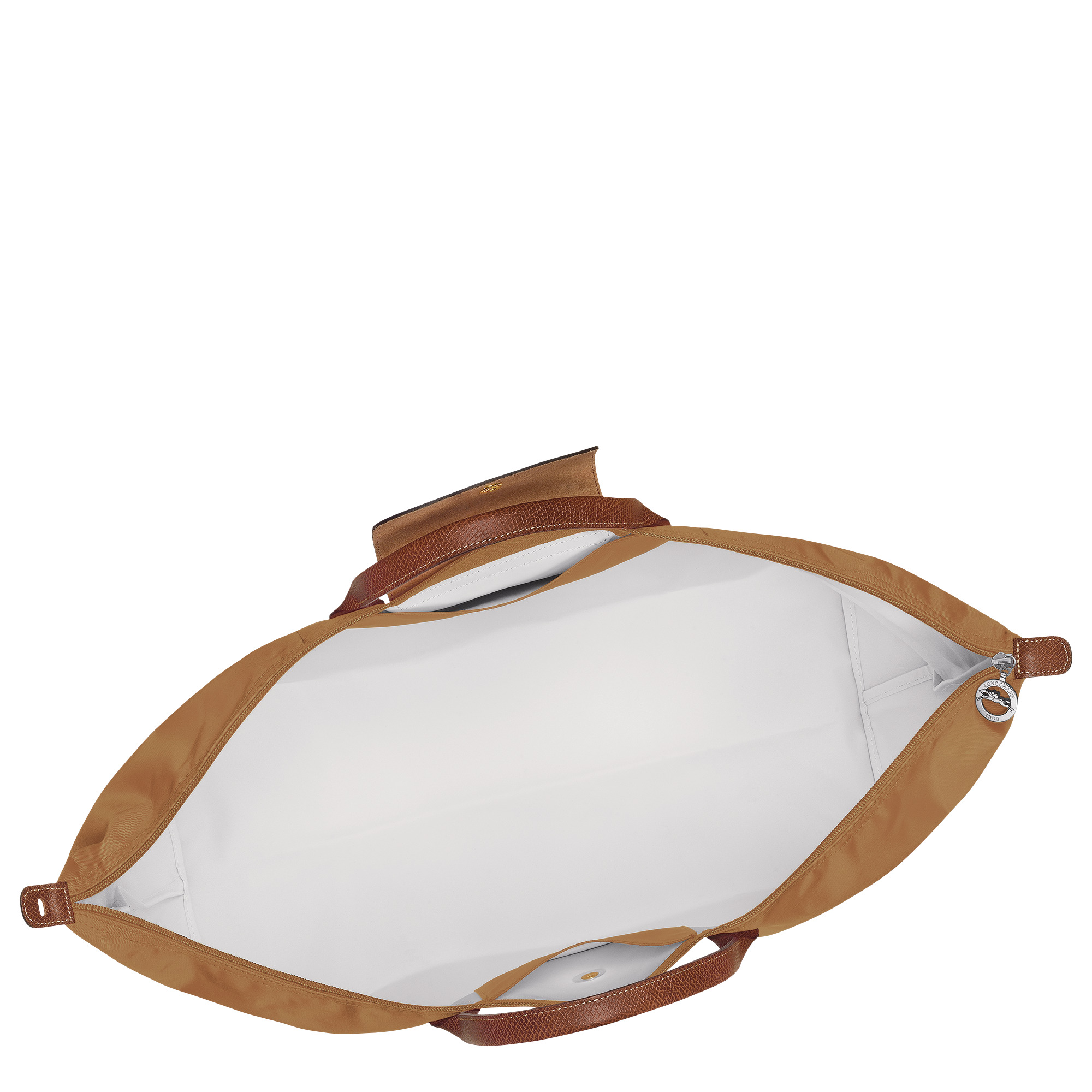 Le Pliage Original M Travel bag Fawn - Recycled canvas - 5