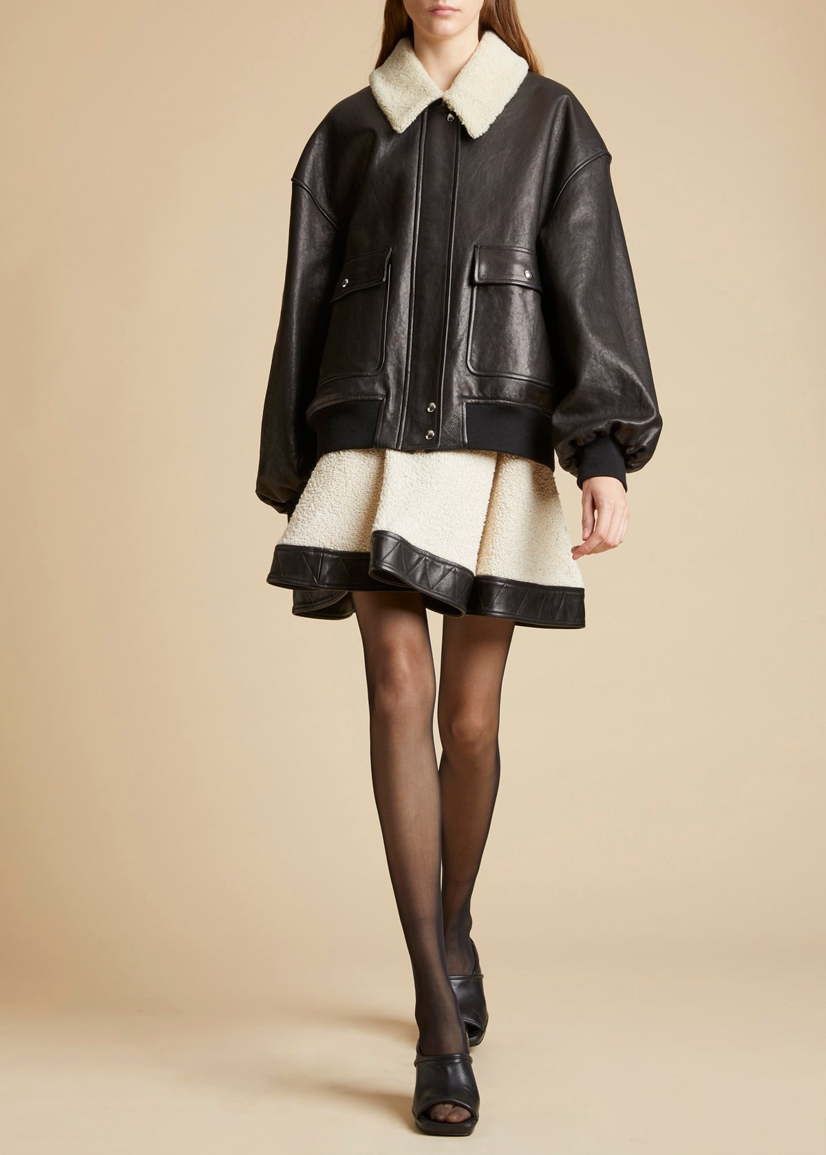 The Shellar Jacket in Black Leather - 2