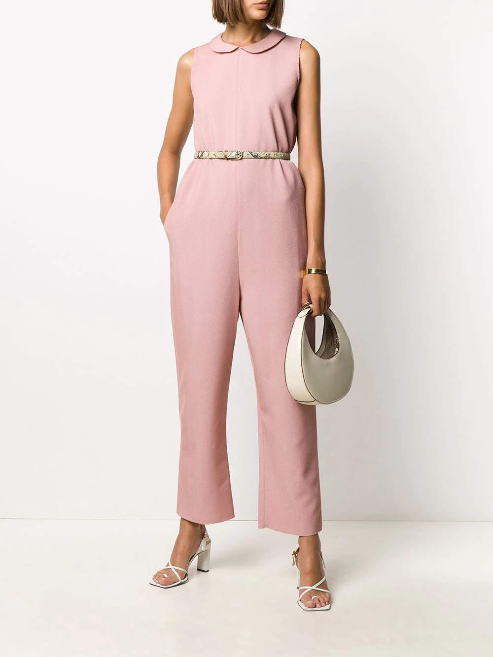 straight-leg jumpsuit - 2