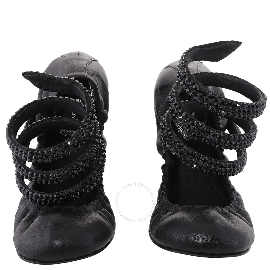 Rene Caovilla Cleo 10 Crystal Ballerinas - 3