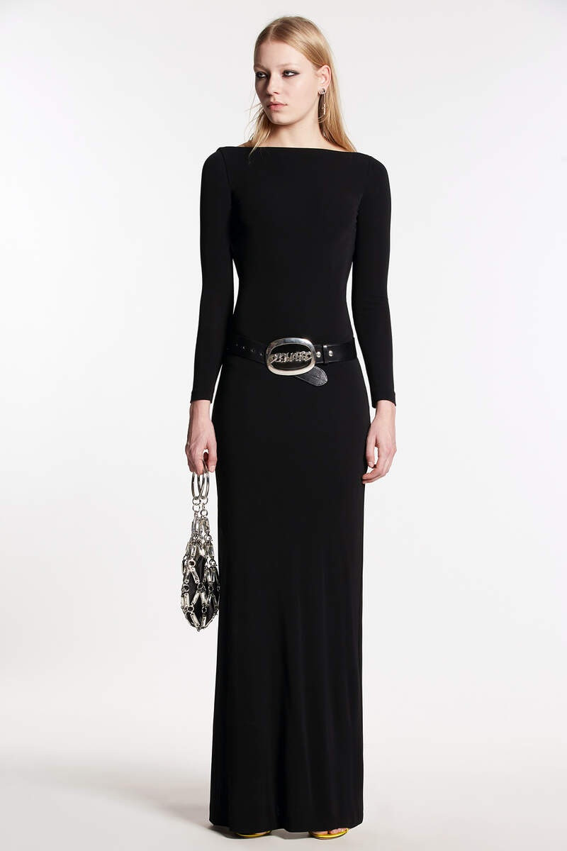 OPEN BACK LONG DRESS 3