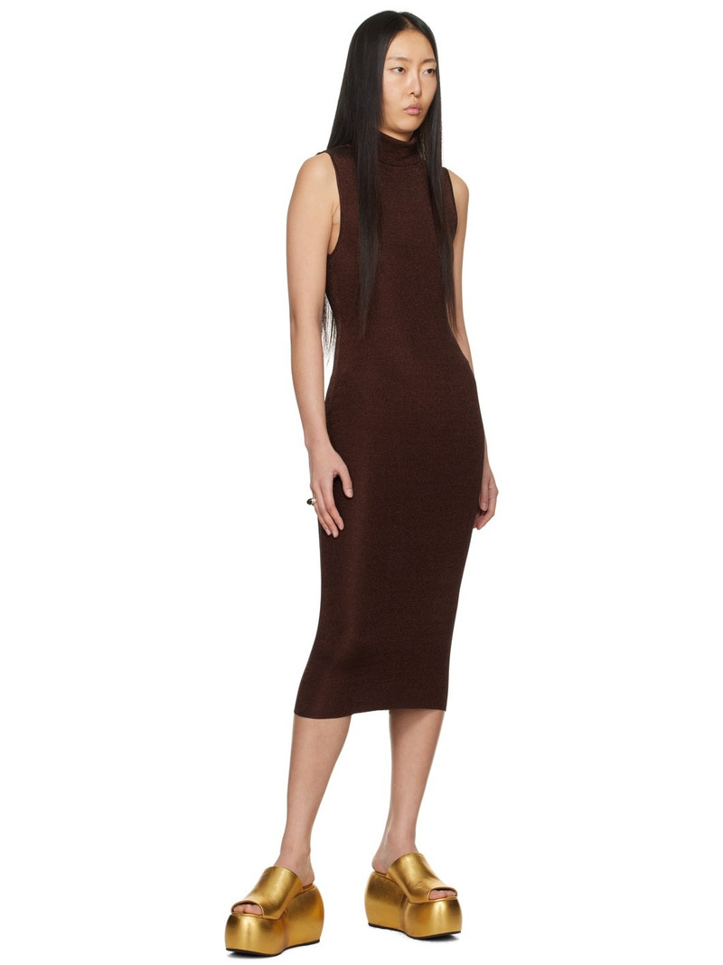 GAUGE81 Brown Flora Midi Dress outlook
