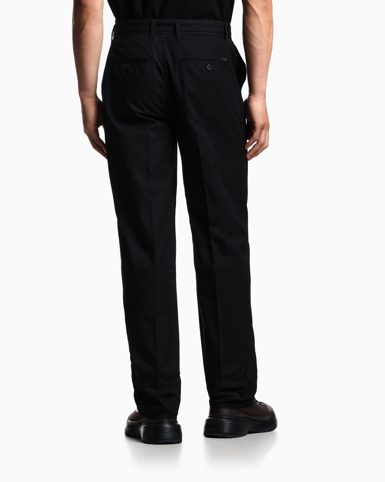 COTTON TROUSERS WITH MATCHING BELT - 3