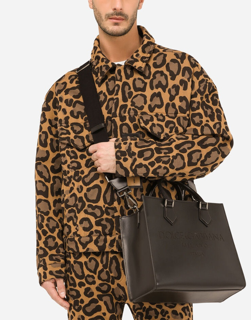 Dolce & Gabbana Calfskin Edge shopper with logo outlook
