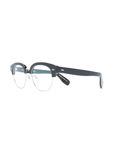 Oliver Peoples round frame glasses outlook