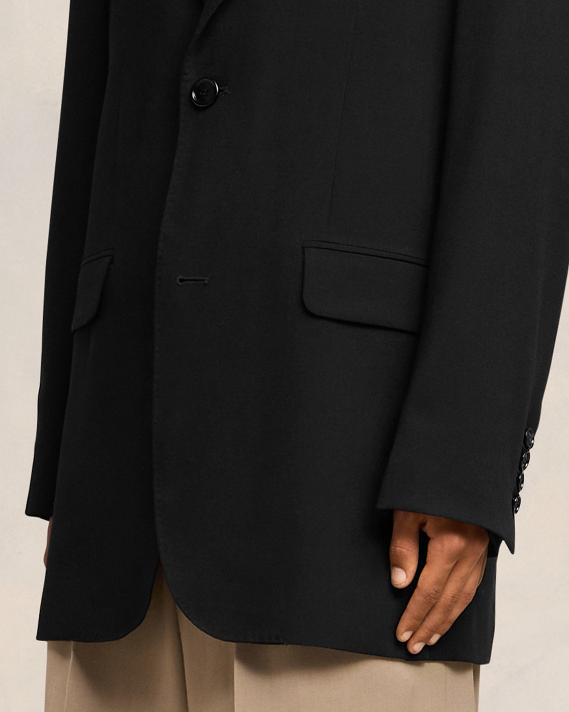 OVERSIZE TWO BUTTONS JACKET - 4
