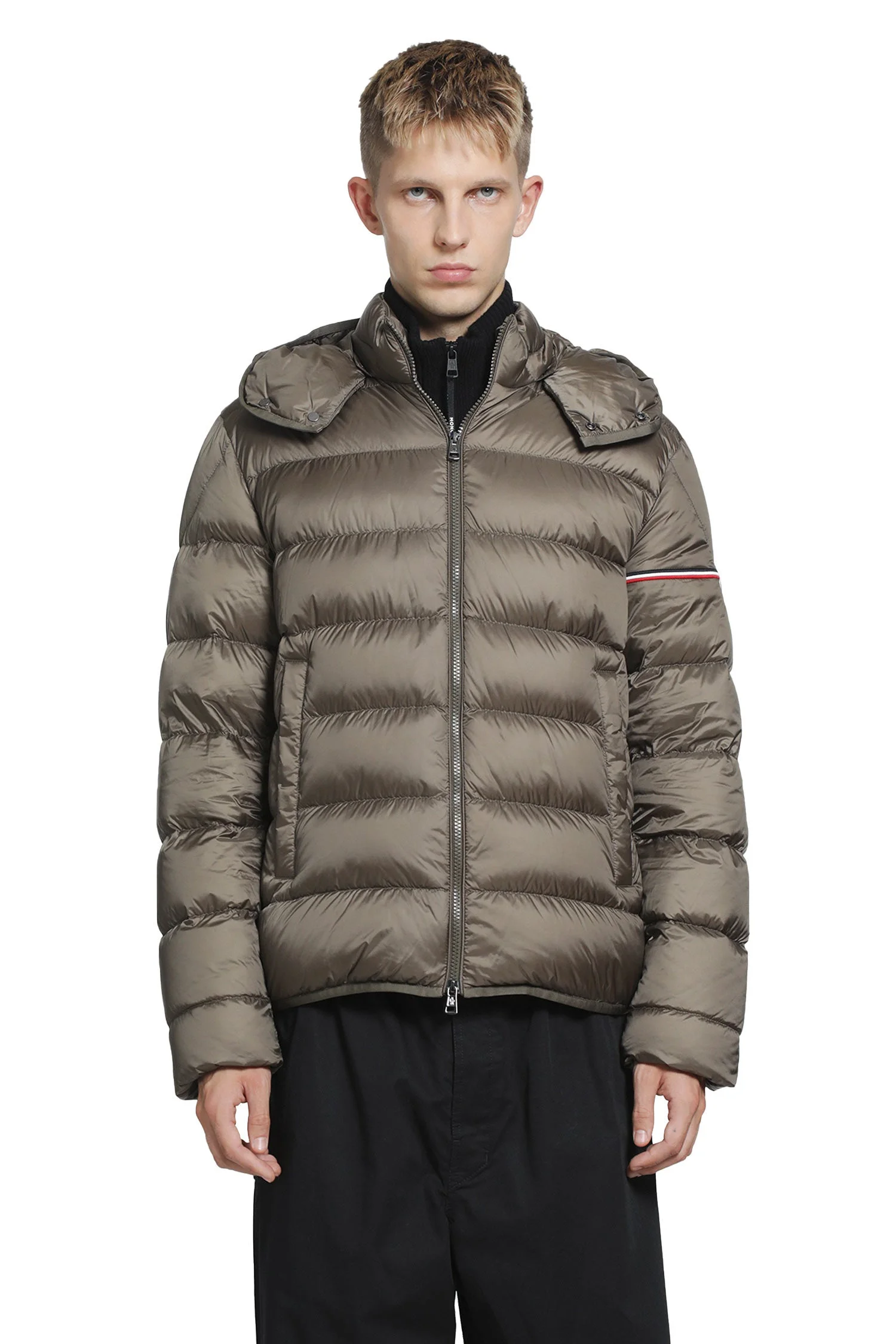 Ravenlock Hooded Short Sleeve Down Jacket - 1