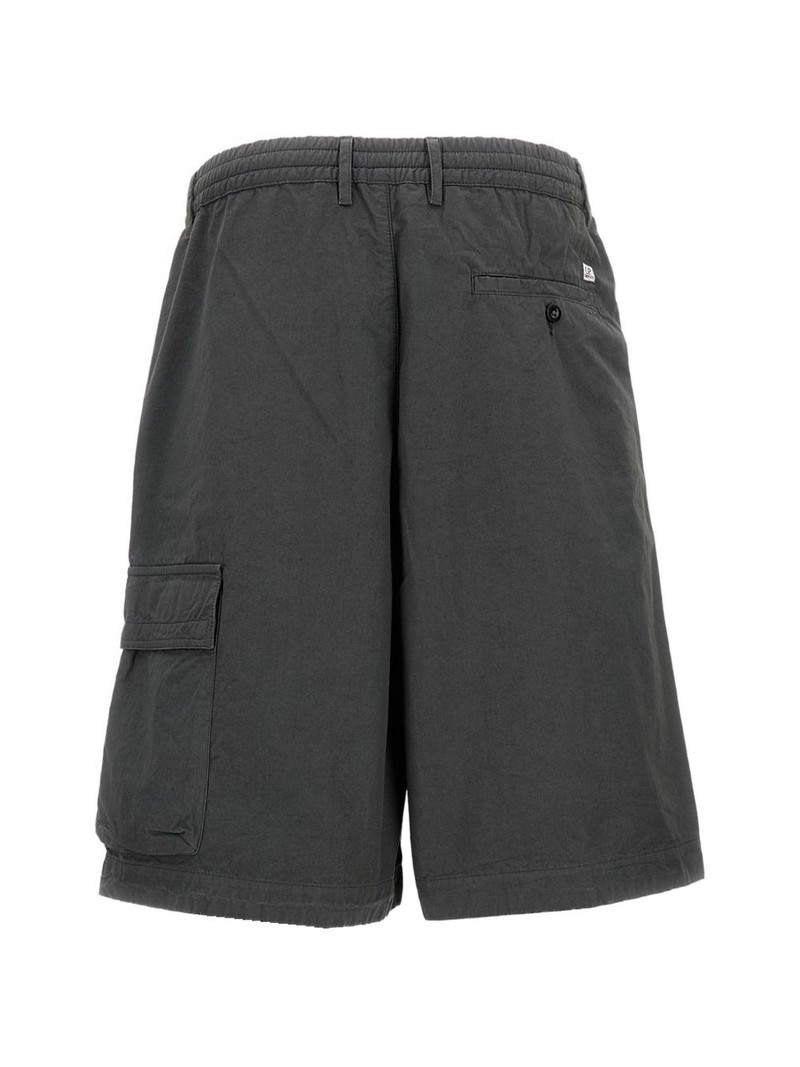 C.P. Company button-fastening cargo shorts outlook