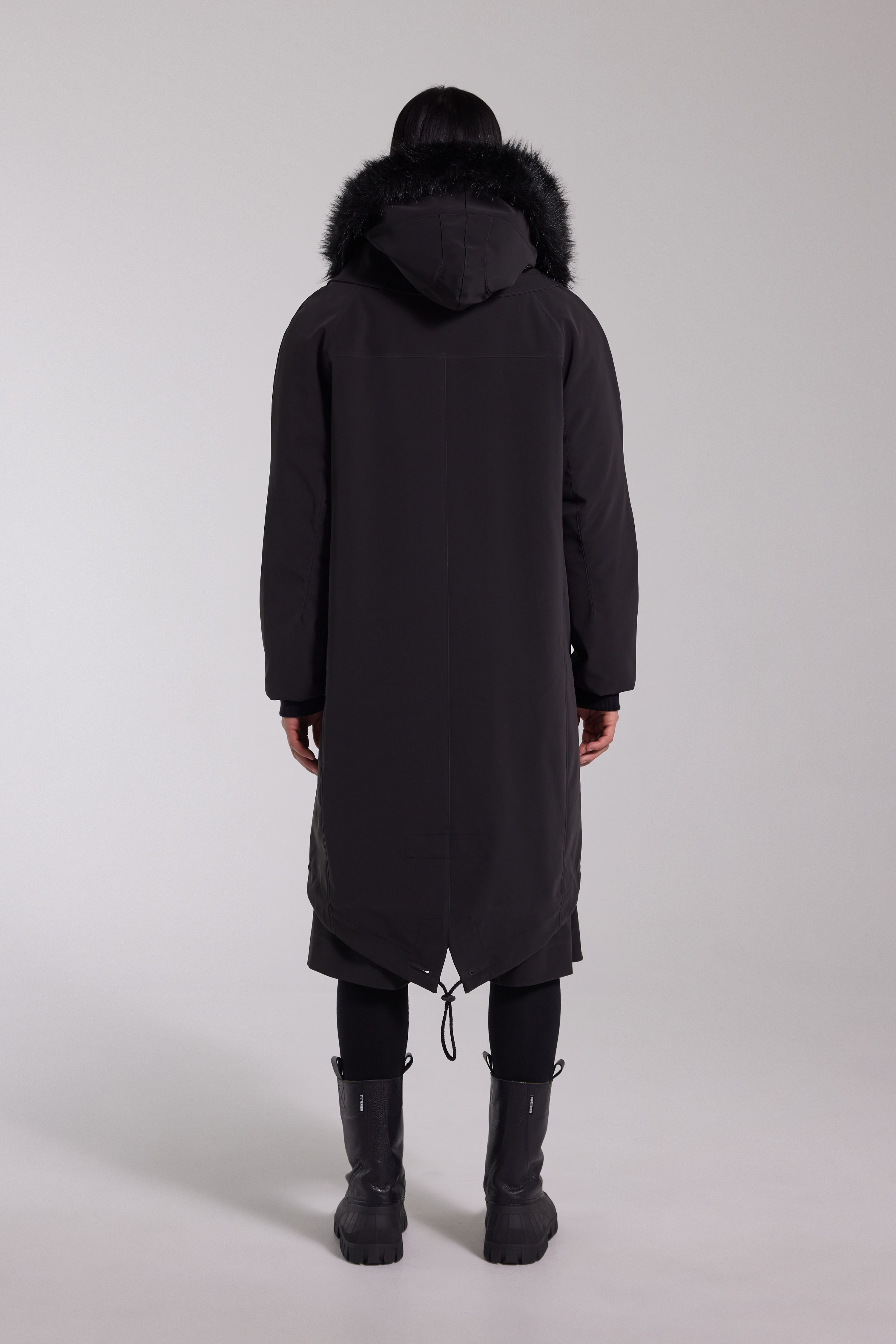 Kalix Matte Parka Black - 4