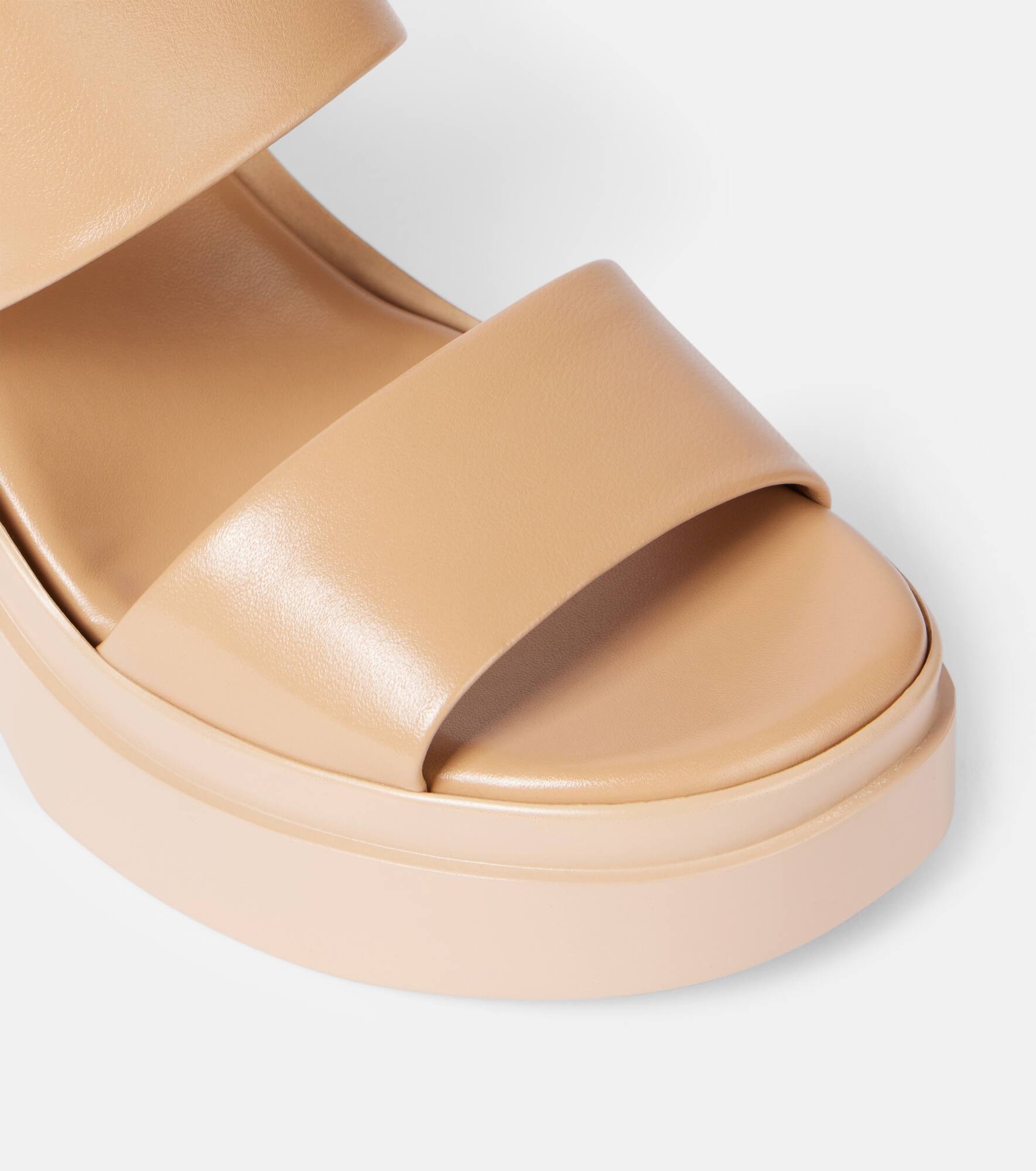 Next leather platform sandals - 5