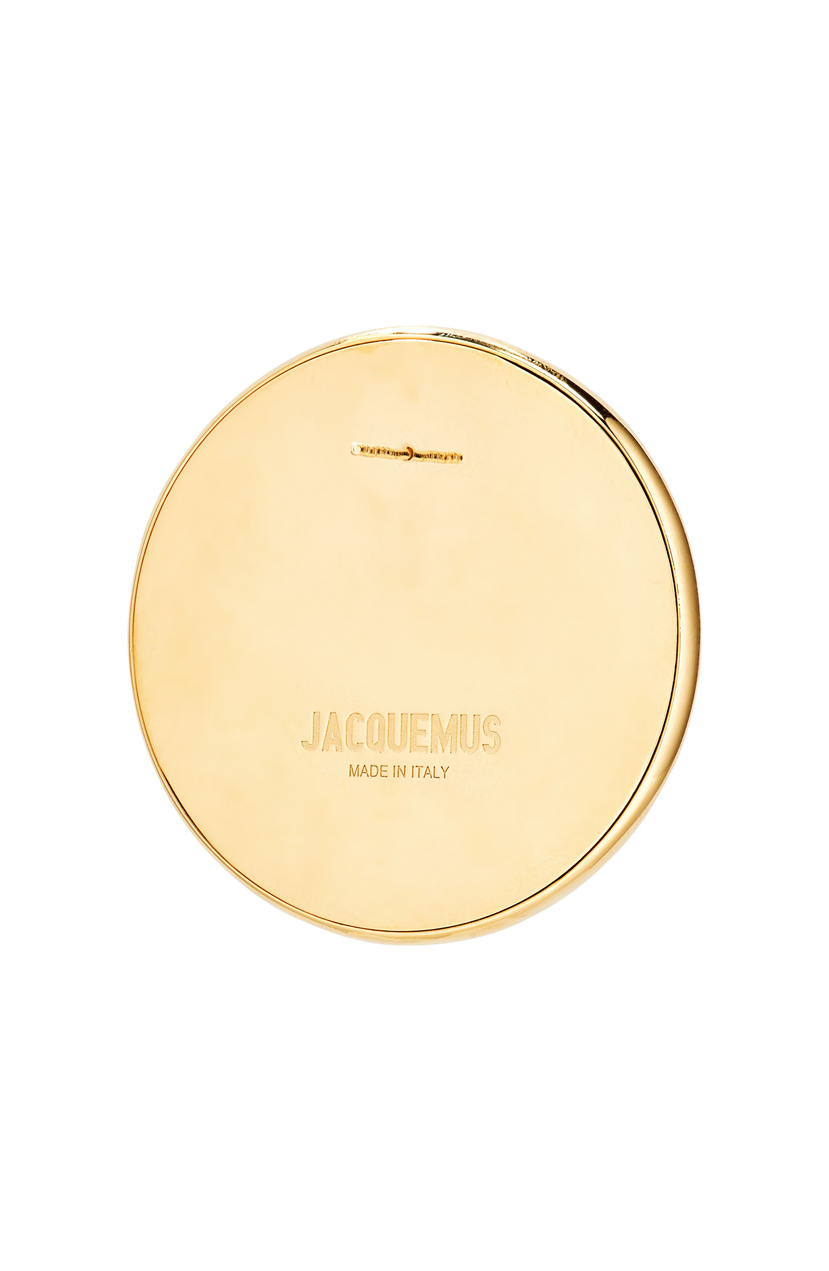 Jacquemus Round Drop Earrings in Silver /Gold 979 at Nordstrom - 2