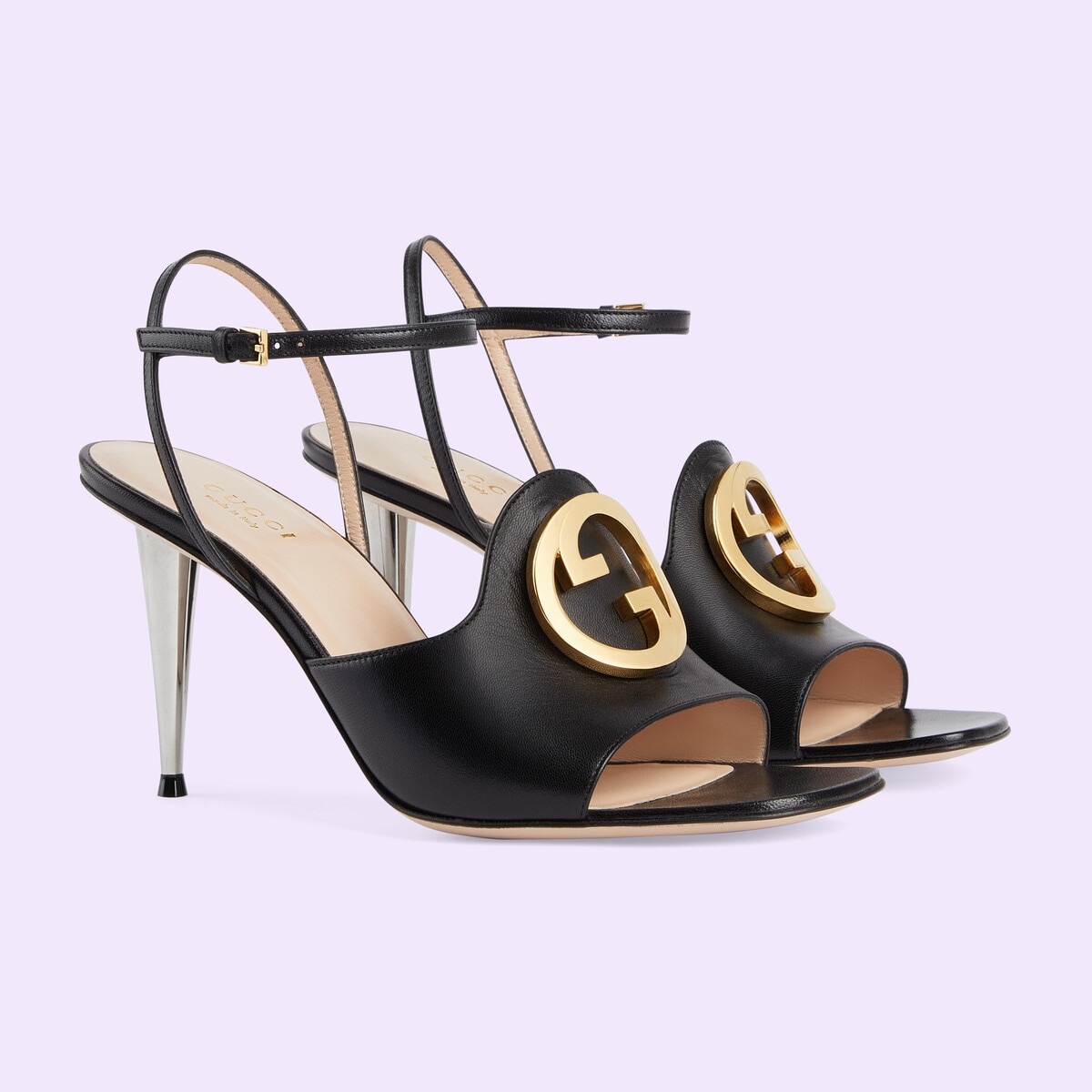 【GUCCI】BLONDIE STRAP SANDALS GUCCI Gucci Blondie heeled sandal | REVERSIBLE