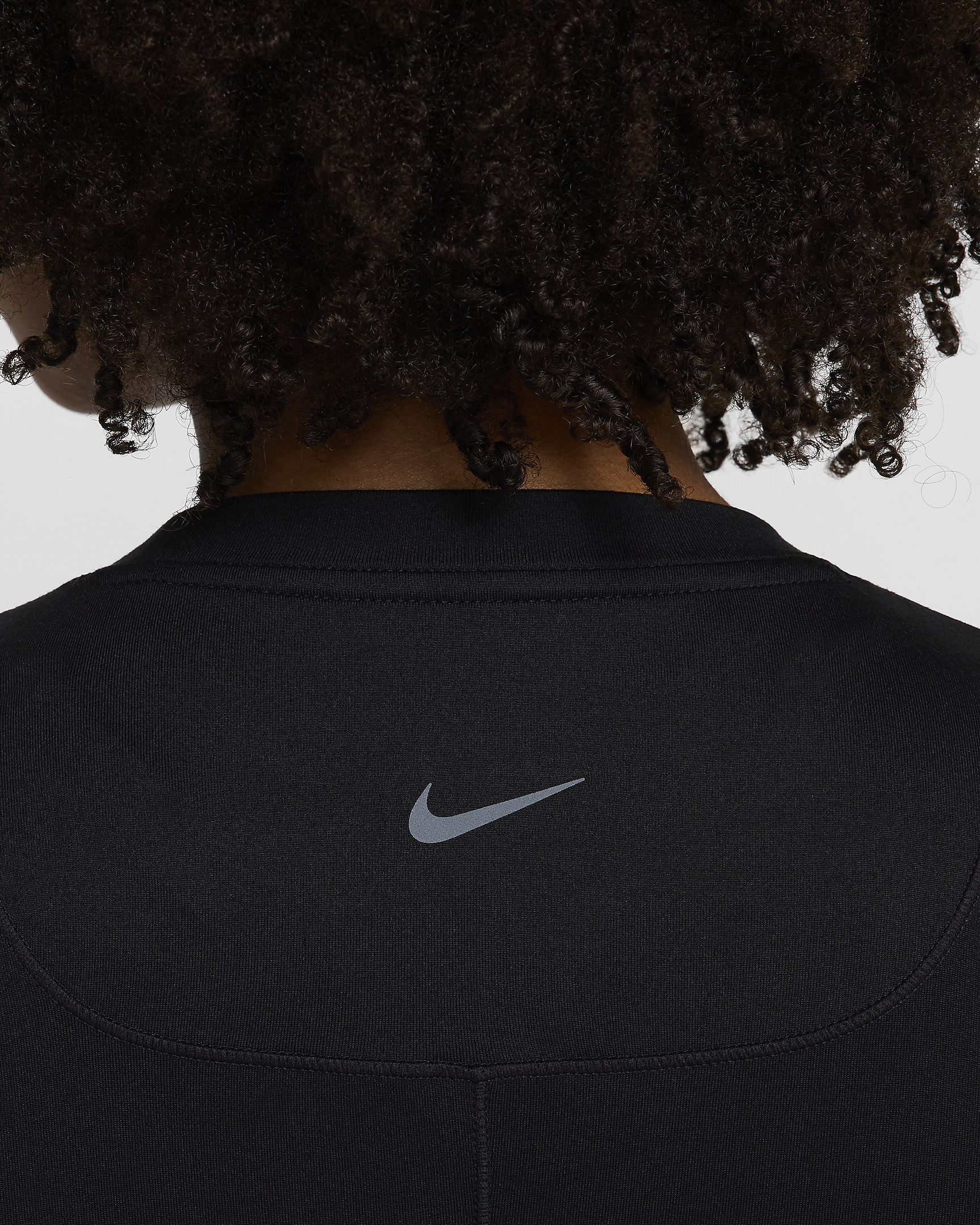 Nike (M) One Women's Dri-FIT Slim-Fit Short-Sleeve Top (Maternity) - 5