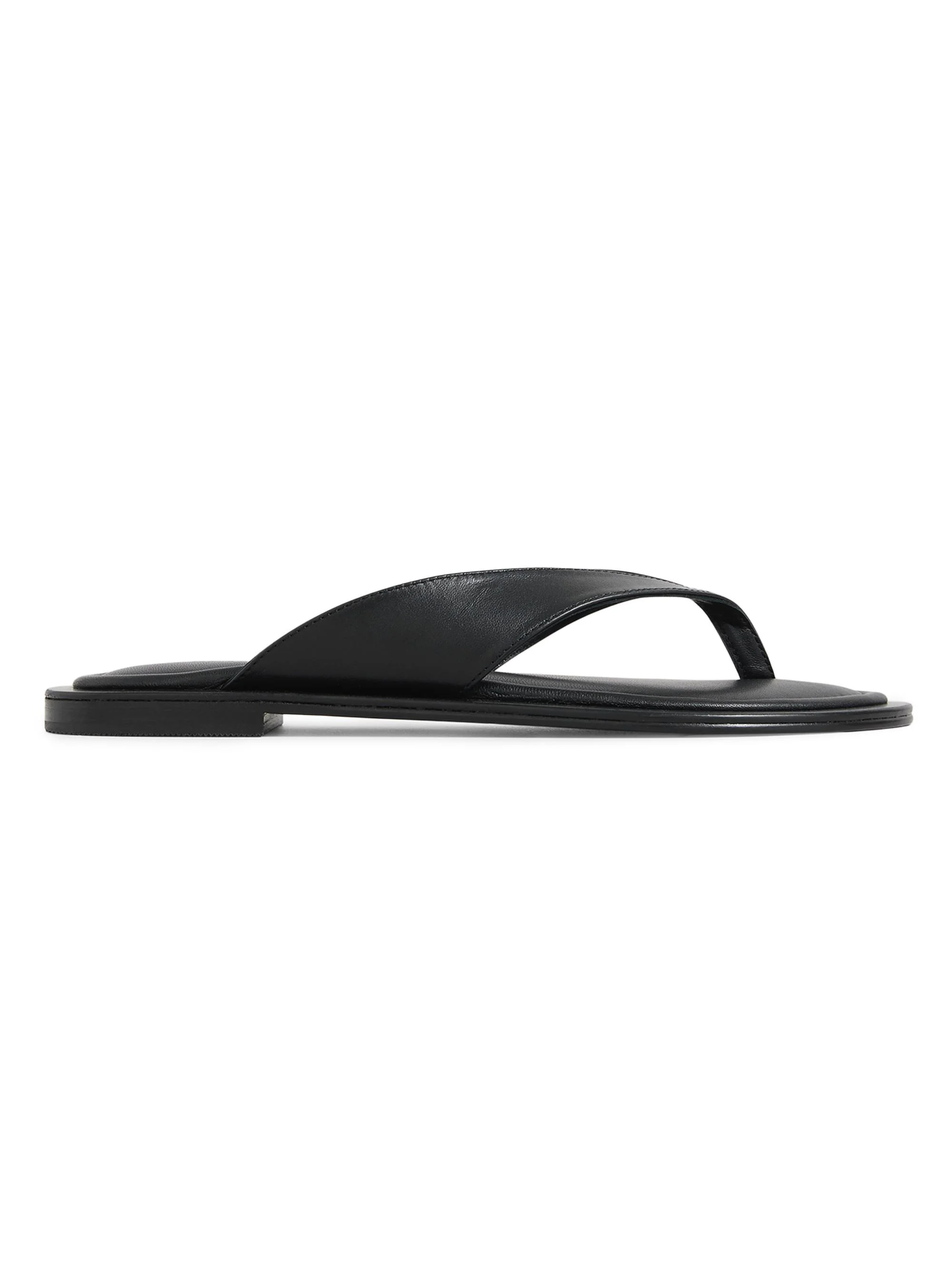 A. Emery Women's Viola Leather Sandals - Black - 1