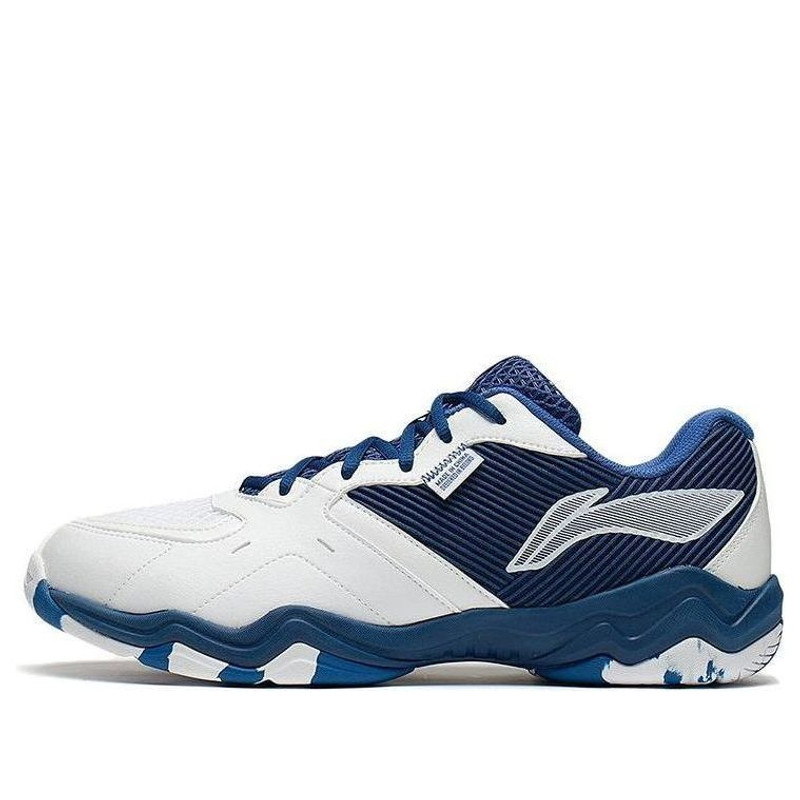Li-Ning Sound Wave 2 'White Dark Blue' AYTS016-2 - 1