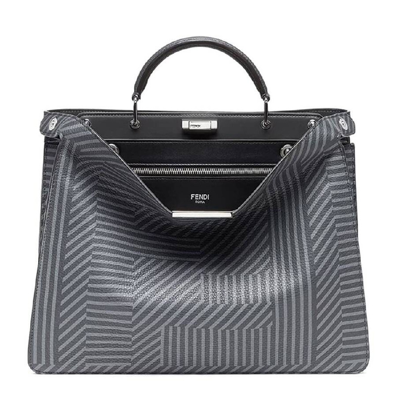 Fendi Detachable Strap Leather Bag - 1