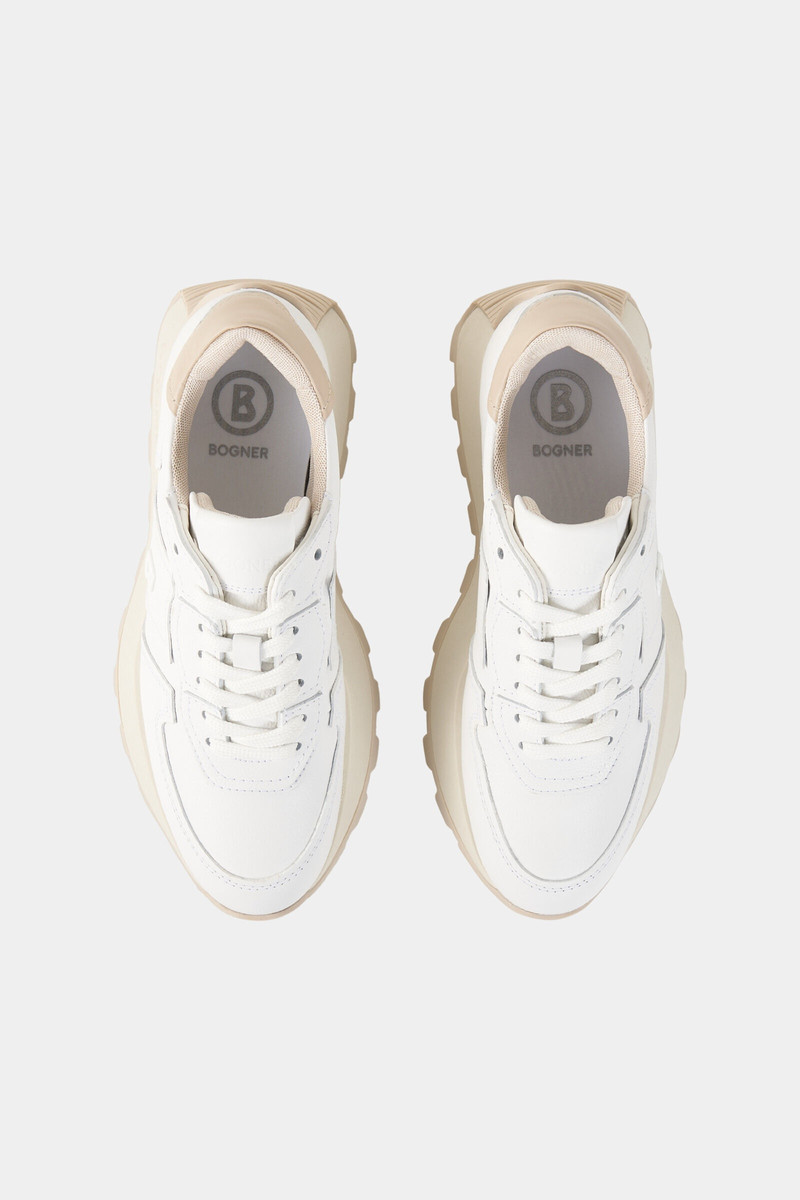Osaka sneaker in White/sand 6