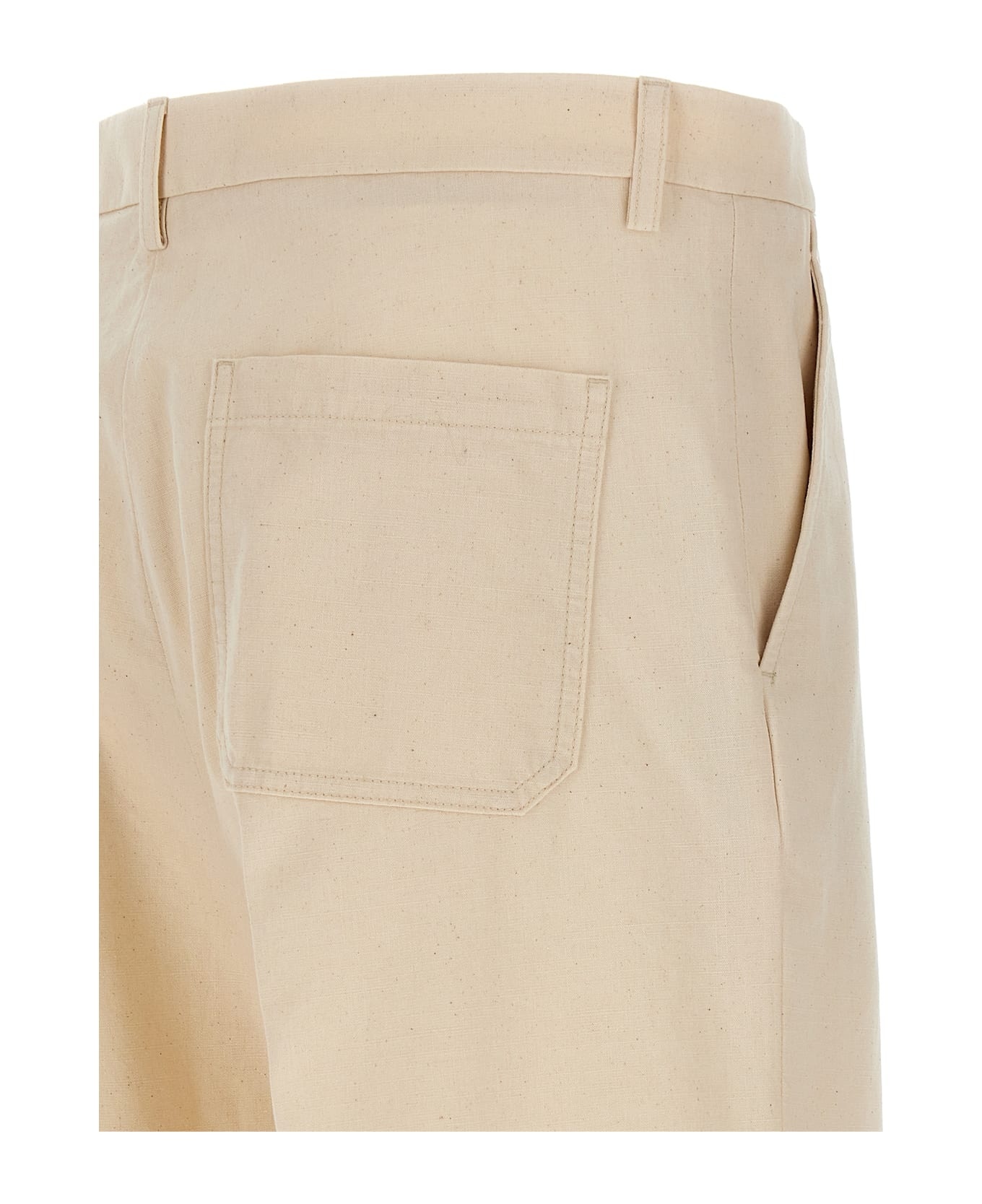 Valentino Garavani Turn-up Trousers - 4