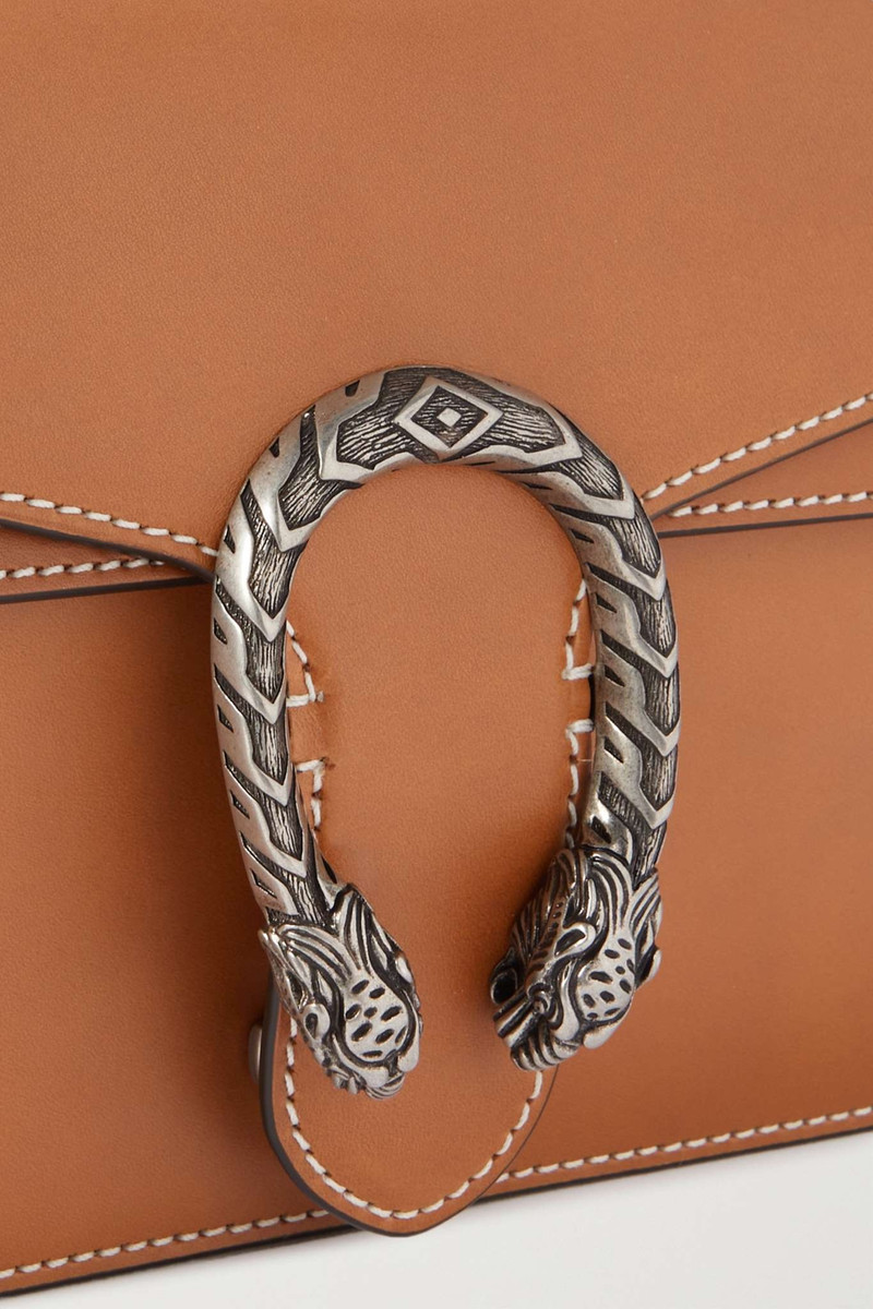 Dionysus embellished leather shoulder bag 4